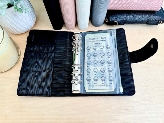 Rainy Day Emergency Fund Tracker: Car Repairs & Surprise Expenses | Laminated Vellum