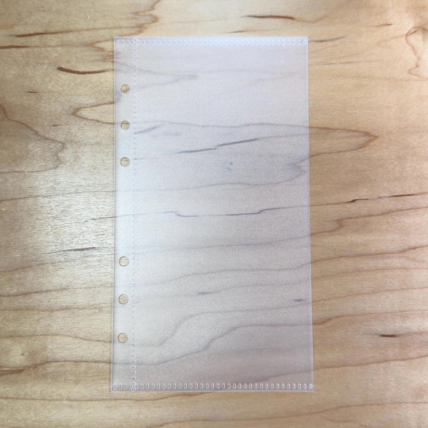 Clear Frosted Cash Envelopes | A6 & A5 Binder Budgeting | 6 Pack Durable PVC | No Zipper |