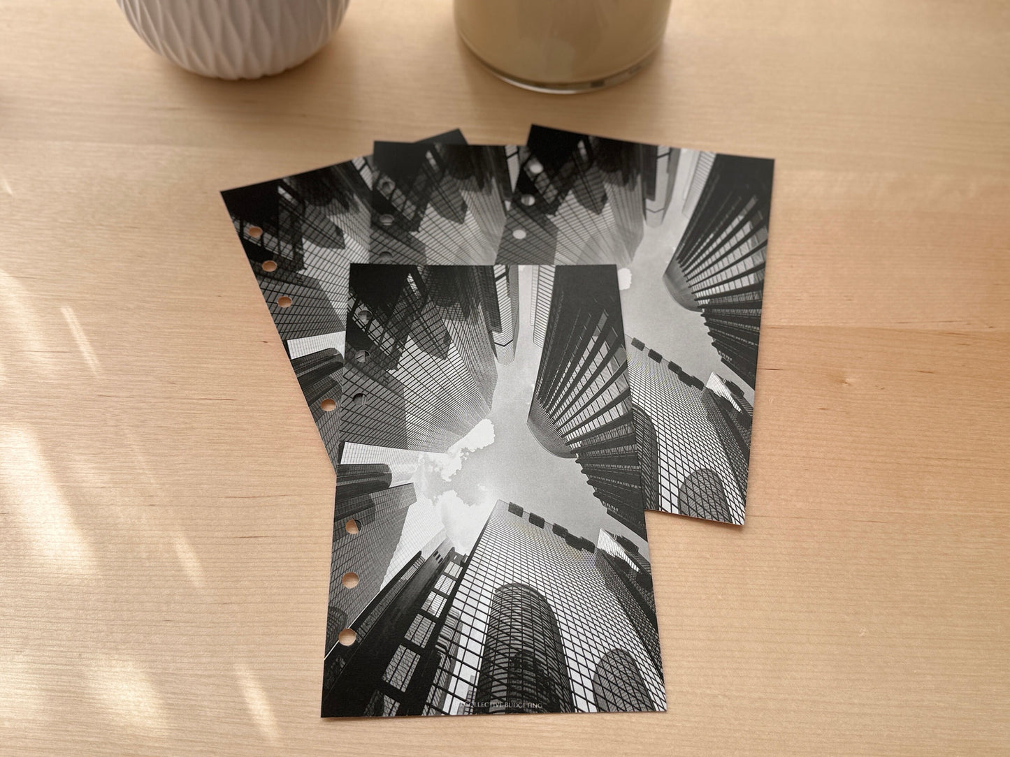 City High Rise Budget Binder Dashboard: A5 A6 Cash Stuffing Insert