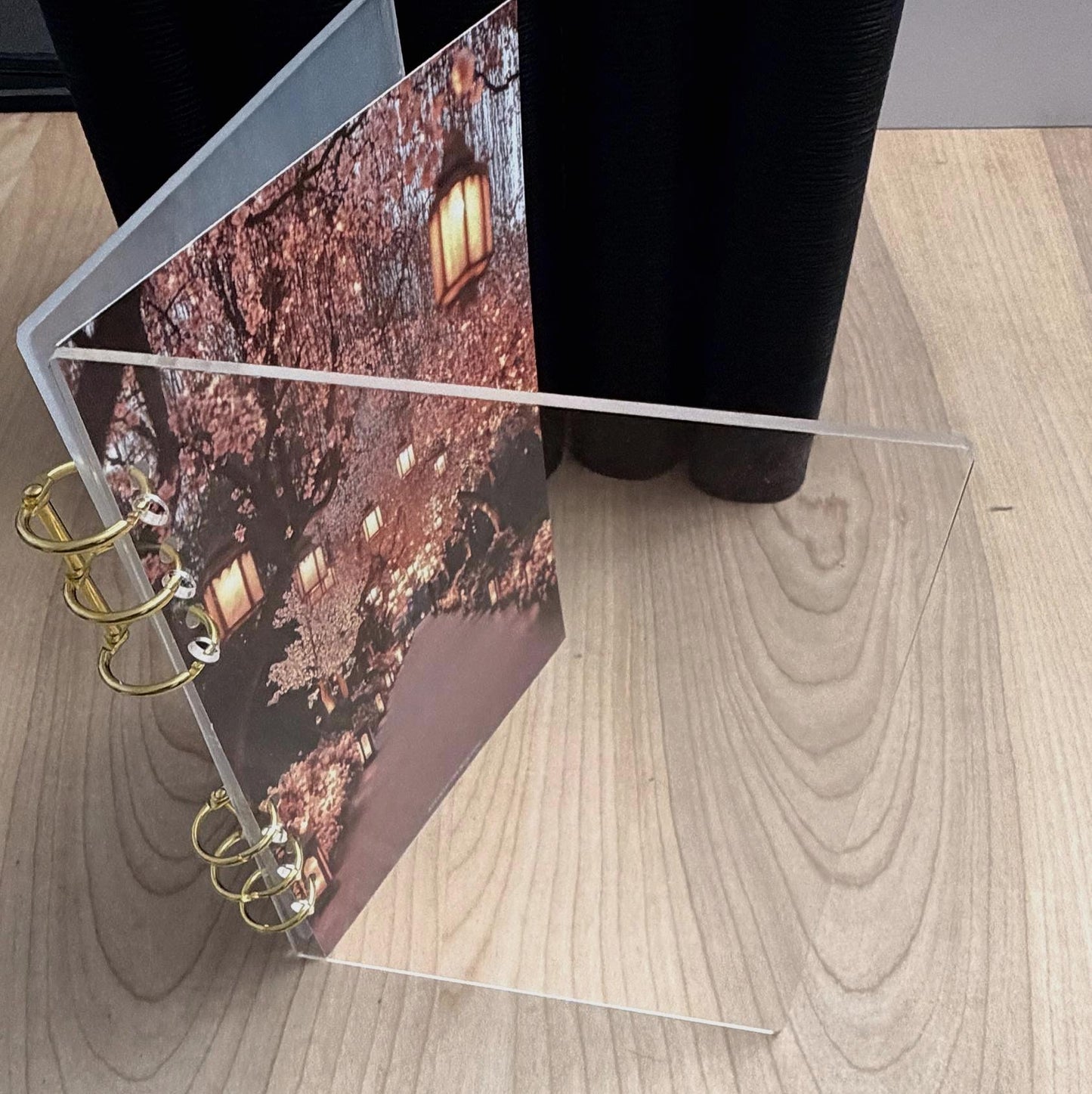 Fluted Acrylic A6/A5 Dashboard | Budget Binder Insert