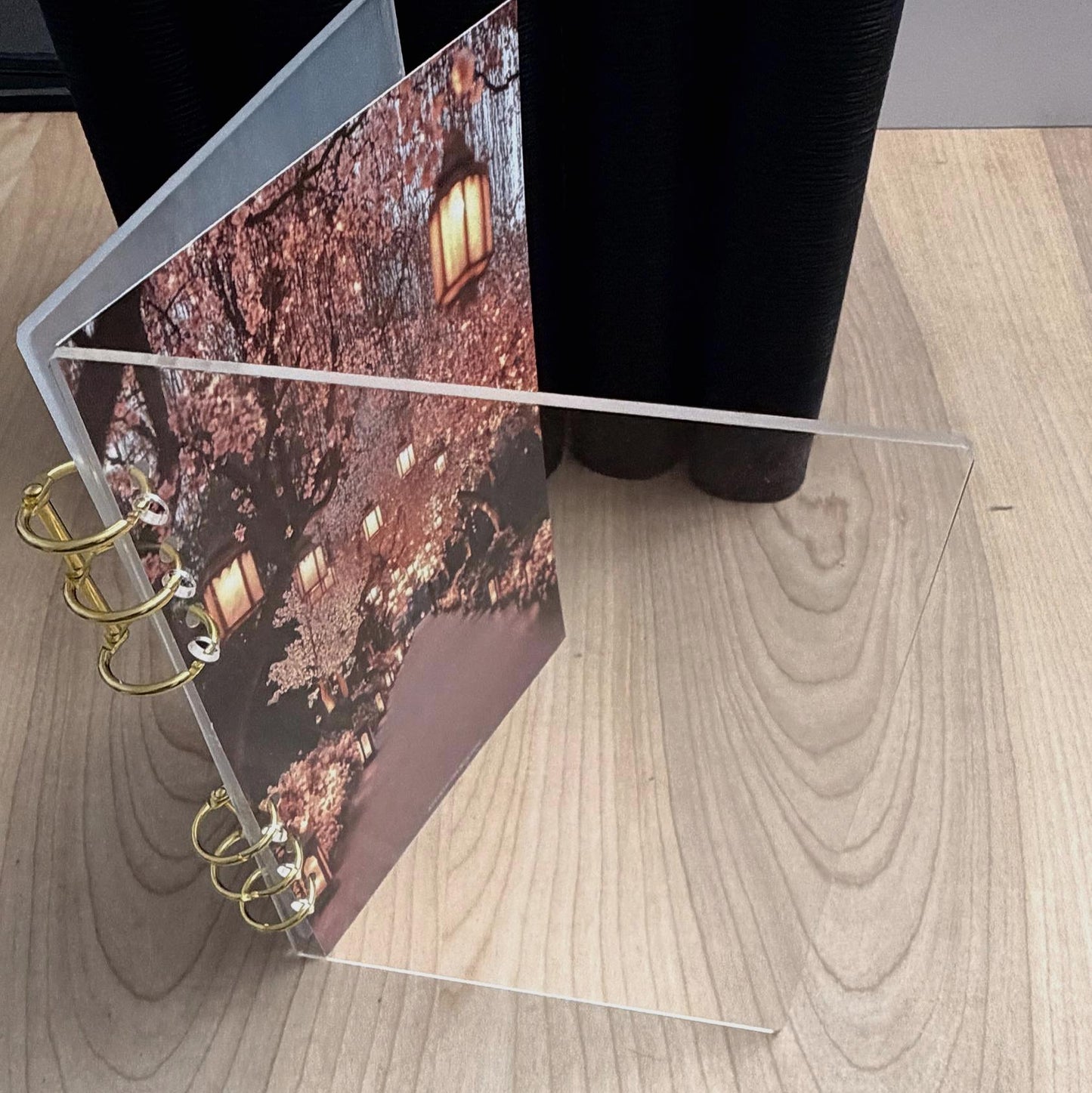 Fluted Acrylic A6/A5 Dashboard | Budget Binder Insert