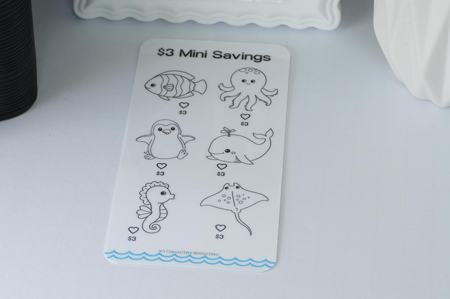 Animal Mini Savings Challenges Set or Individual | Budget Binder Tracker