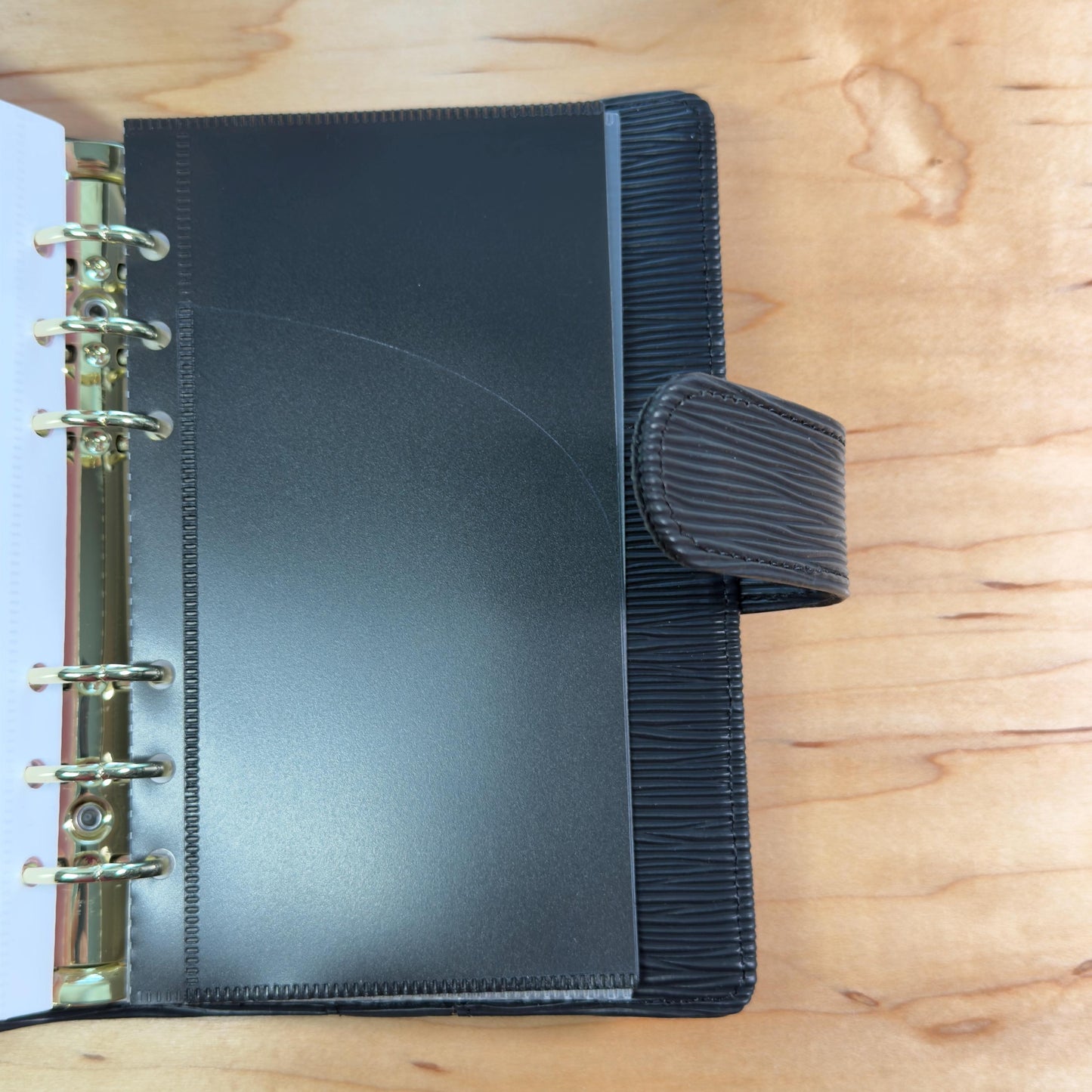 A6 Curved Pocket Envelopes | 2-Pocket Binder Inserts | Set of 6 | Reinforced | 5 Colors |