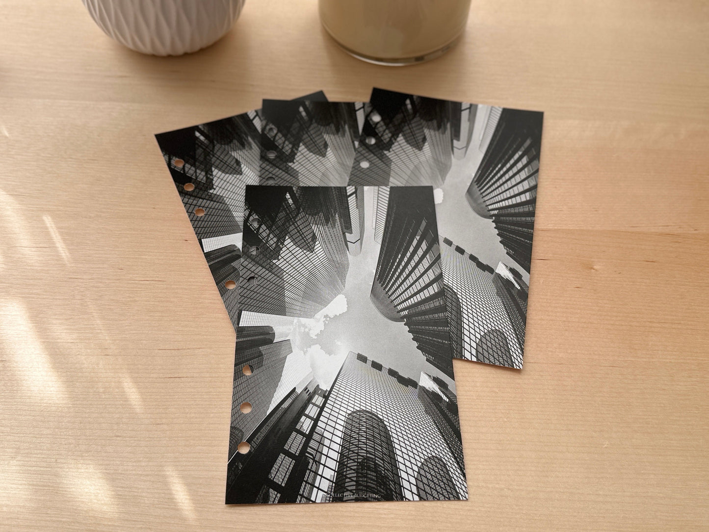 City High Rise Budget Binder Dashboard: A5 A6 Cash Stuffing Insert