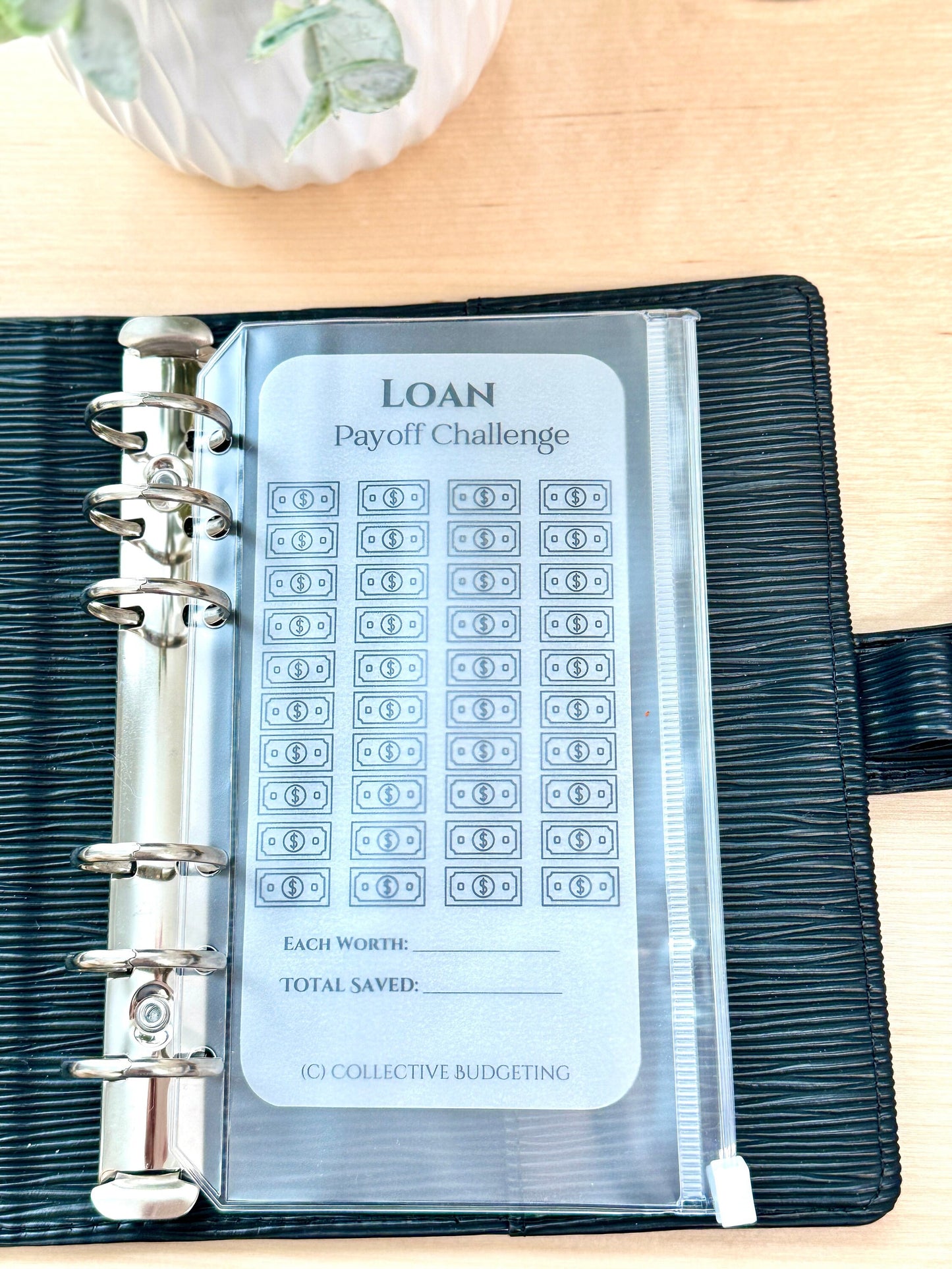Loan Payoff Savings Challenge Tracker: Debt Repayment | Laminated Vellum