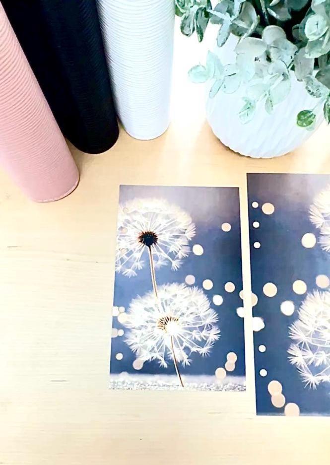 Wishing Flower Budget Binder Dashboard: Floral Decorative Cover Insert | A5 A6