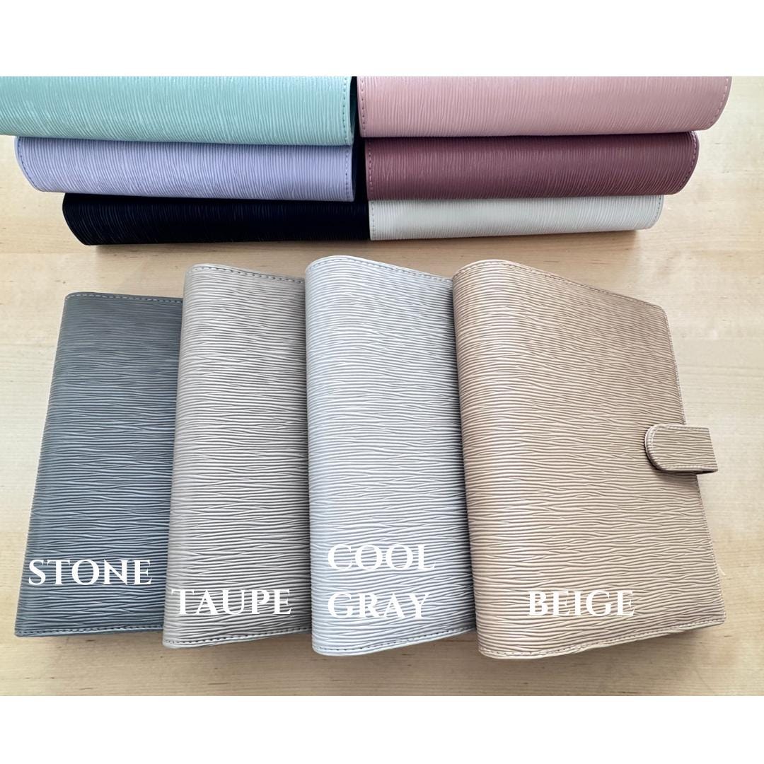 A5 Epi Budget Binder: Silver Rings & Buckle Close