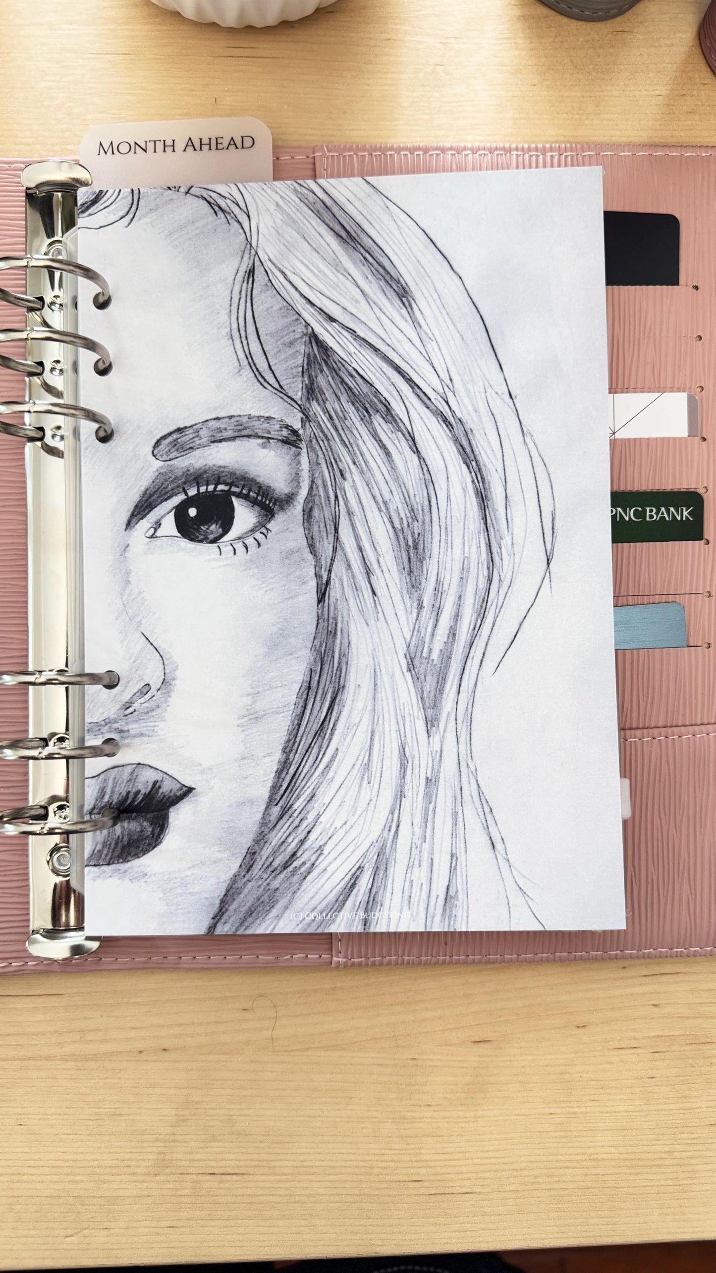 Self-Reflection Budget Binder Dashboard: A5/A6 Cash Stuffing Insert