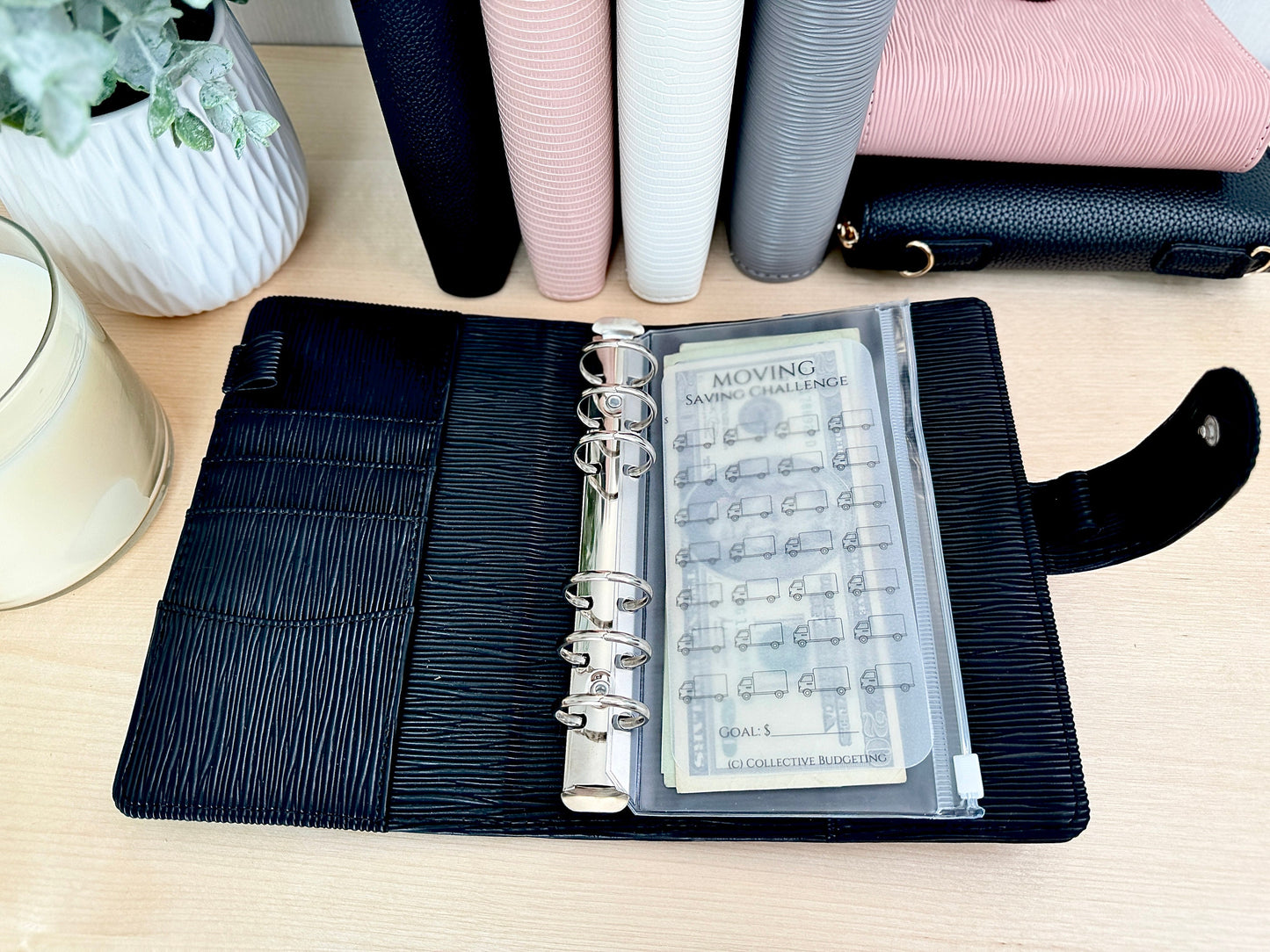 Moving Savings Challenge for Cash Envelope Stuffing | Sinking FundsTracker | Sinking Funds Challenge | Laminated Savings Challenge