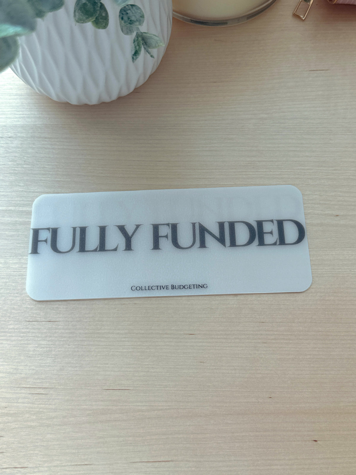 Denomination Placeholders for Cash Stuffing, Budget Organizers, Budgeting Tools, Money Management Accessories