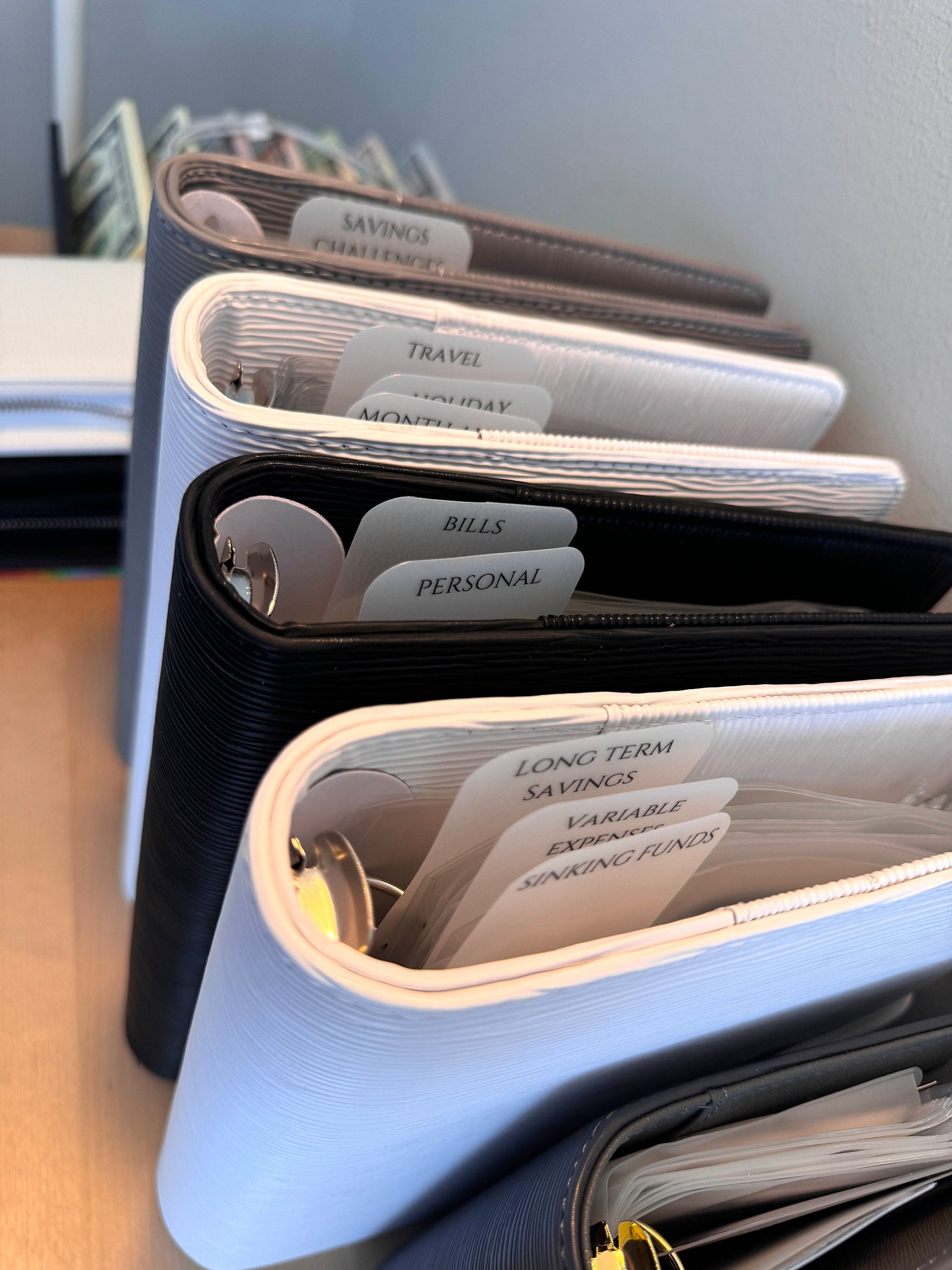 Peekaboo Tab Bookmark/Budget Binder Dividers/Bookmark/Vellum Laminated Bookmark/ Budget Binder Bookmark/Planner bookmark/Budget Sheet Insert