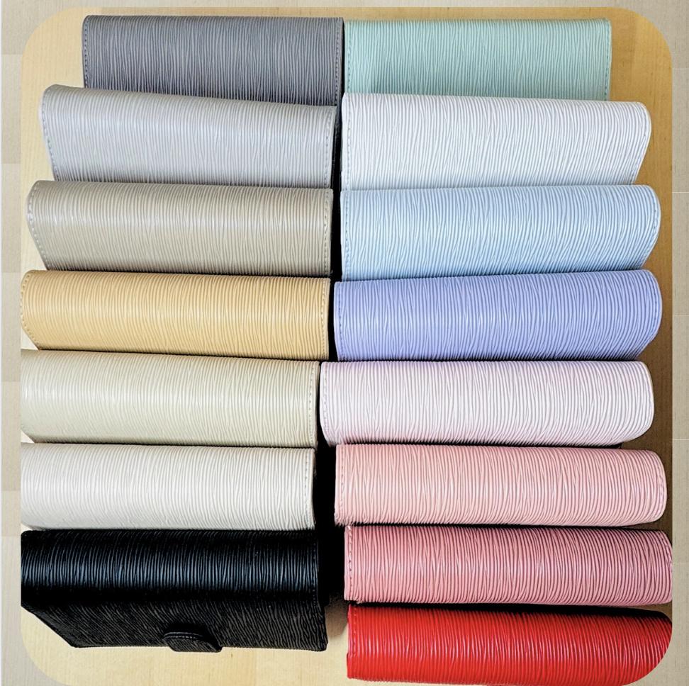 A6 Saffiano Budget Binder: Gold Rings, Buckle Closure, Cash Envelope Organizer