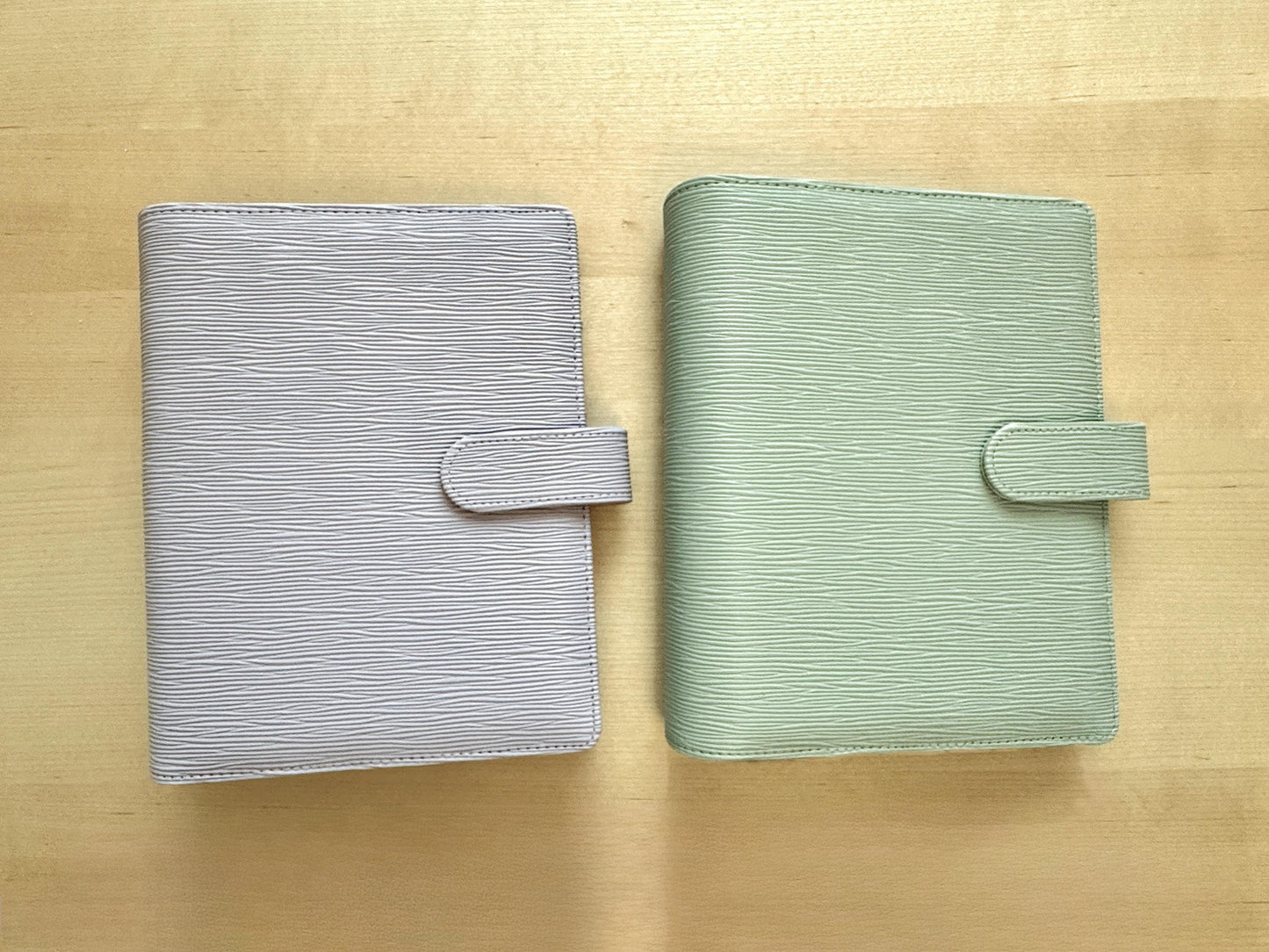 A5 Epi Budget Binder: Silver Rings & Buckle Close