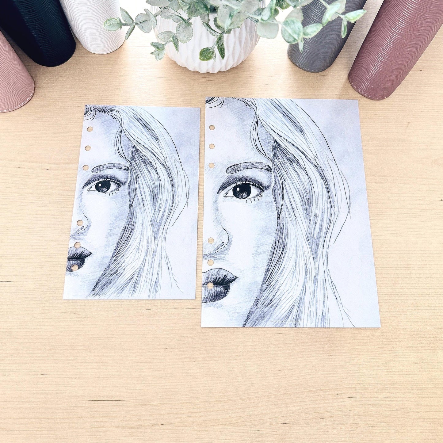 Self-Reflection Budget Binder Dashboard: A5/A6 Cash Stuffing Insert