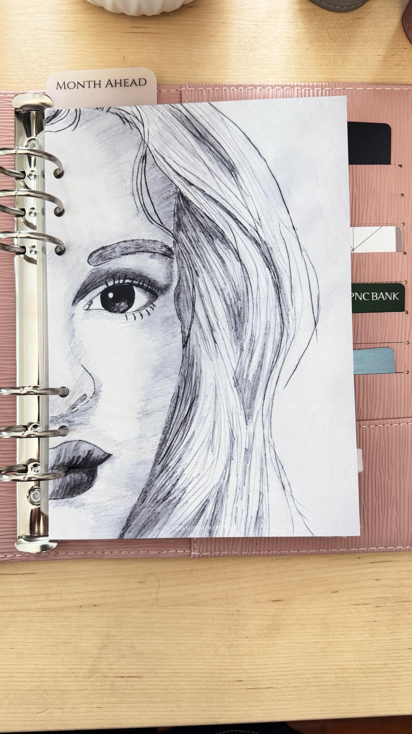 Self-Reflection Budget Binder Dashboard: A5/A6 Cash Stuffing Insert