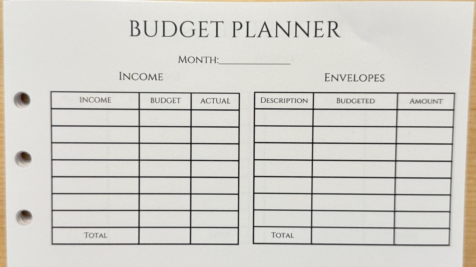 A5 Budget Binder BUDGET PLANNER Insert For Cash Stuffing System, Budgeting Envelope Tool For Money Management And Savings Goals