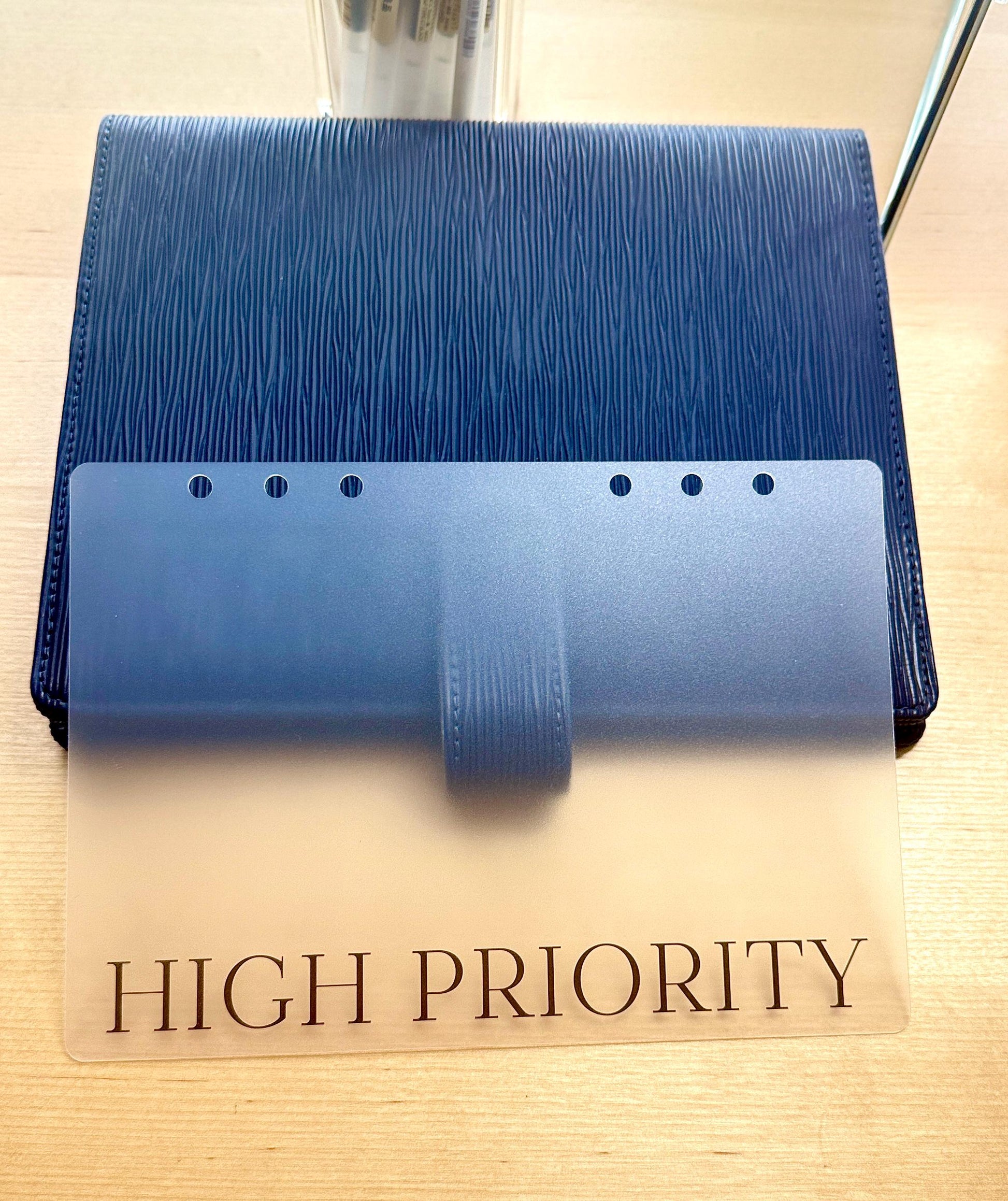 A5 Budget Binder Dashboard Dividers: Laminated Vellum Minimalist Planner Tabs