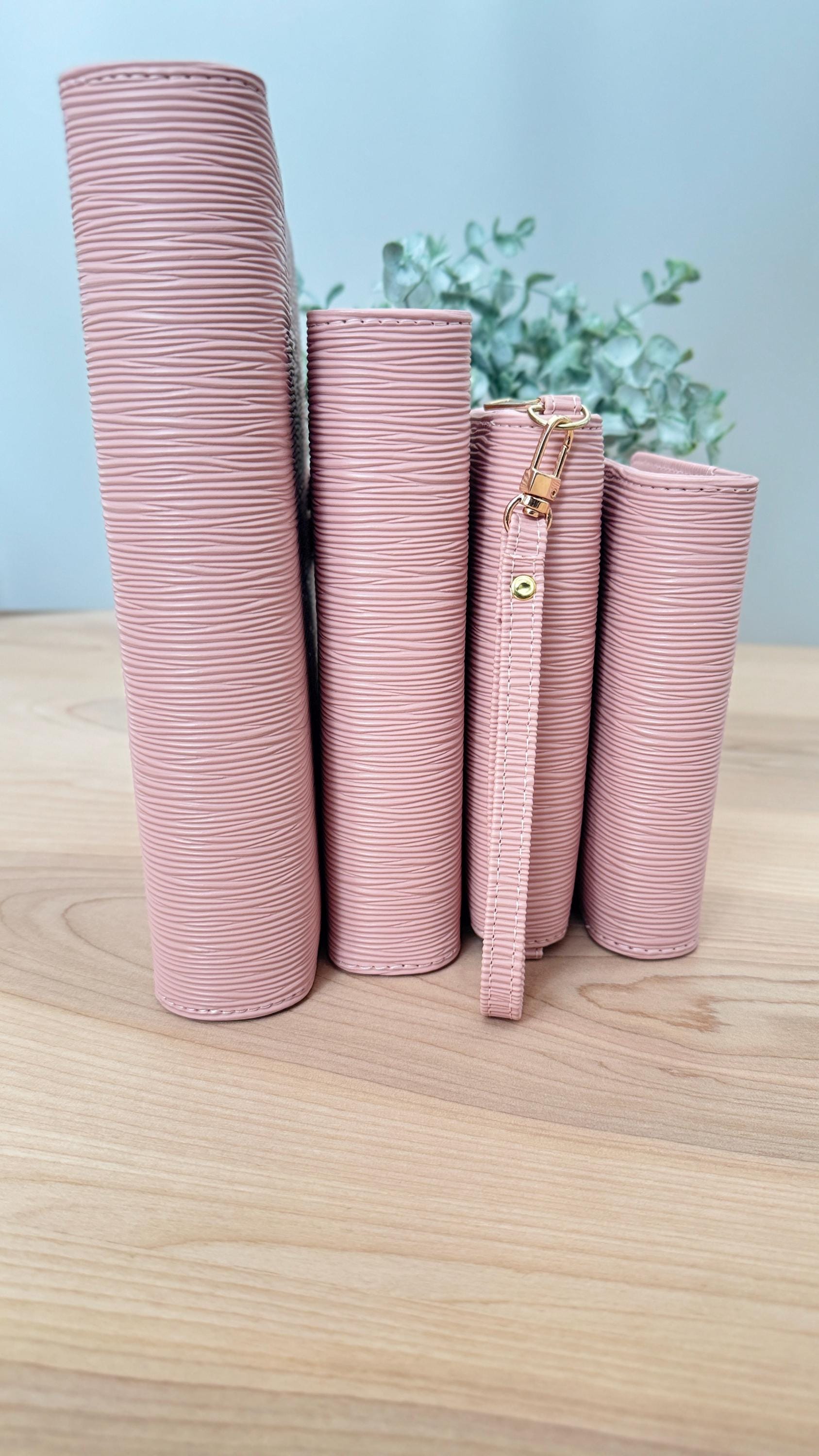 Saffiano A7 Budget Binder Wallet: Buckle Closure, Cash Envelope Organizer