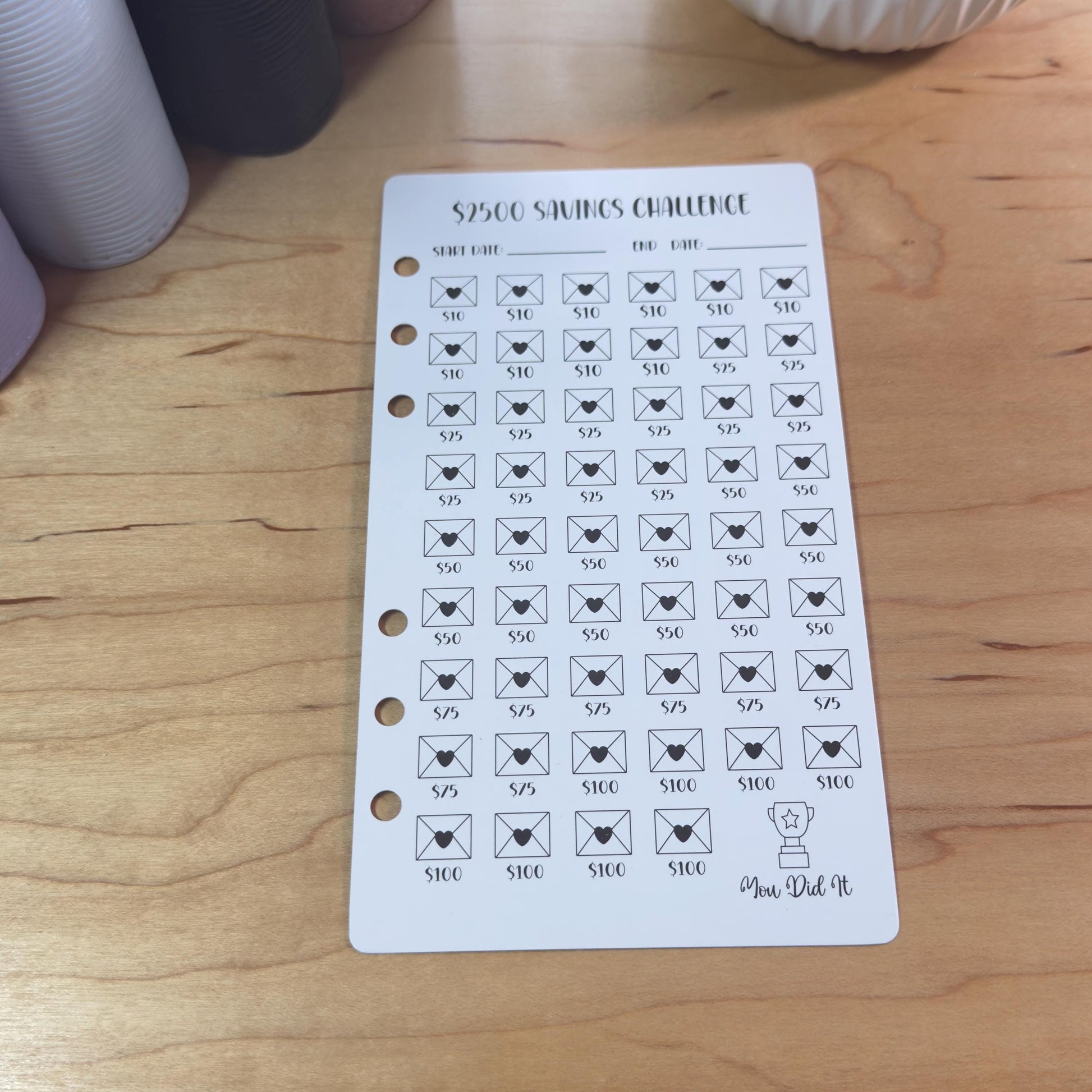 Budget Binder Savings Challenge | A5 A6 Tracker | Stuffing Binder Inserts