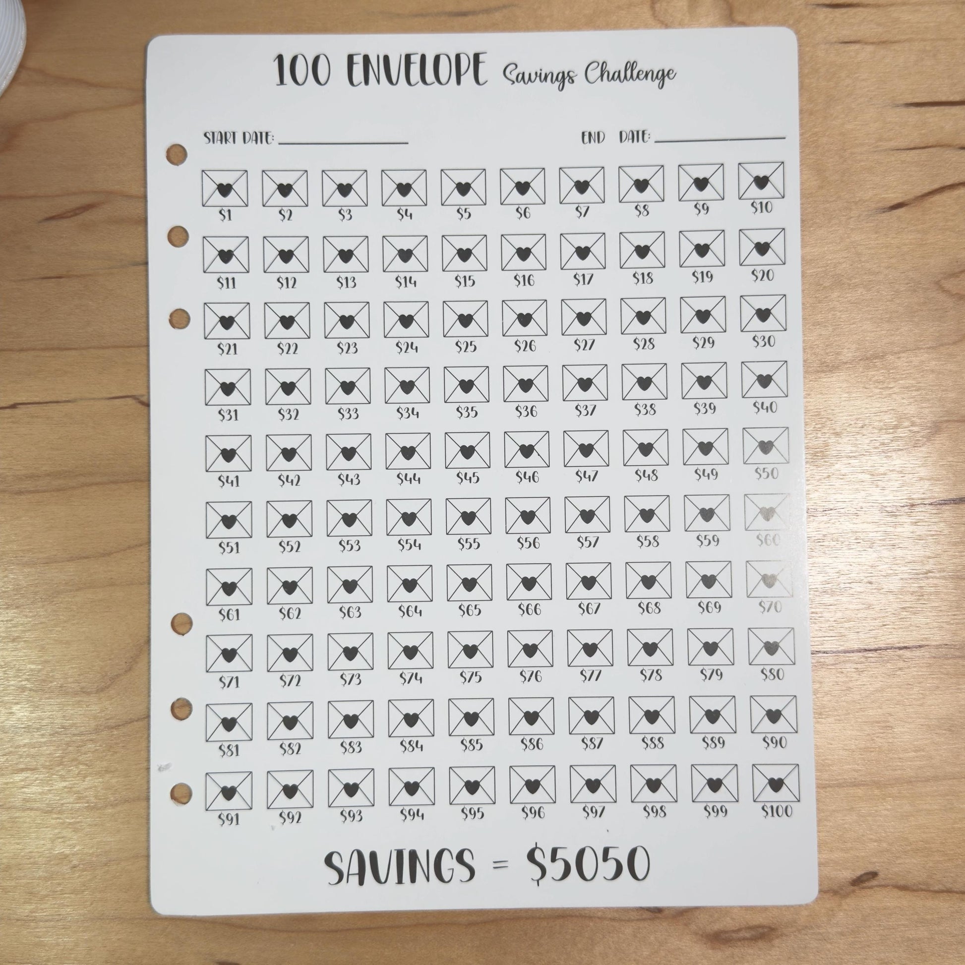 Budget Binder Savings Challenge | A5 A6 Tracker | Stuffing Binder Inserts