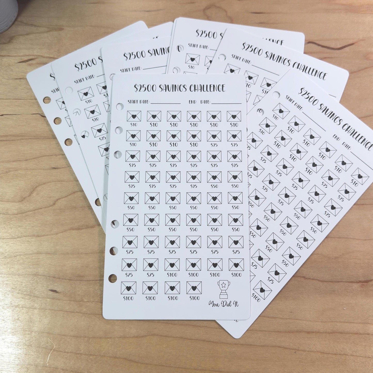 Budget Binder Savings Challenge | A5 A6 Tracker | Stuffing Binder Inserts