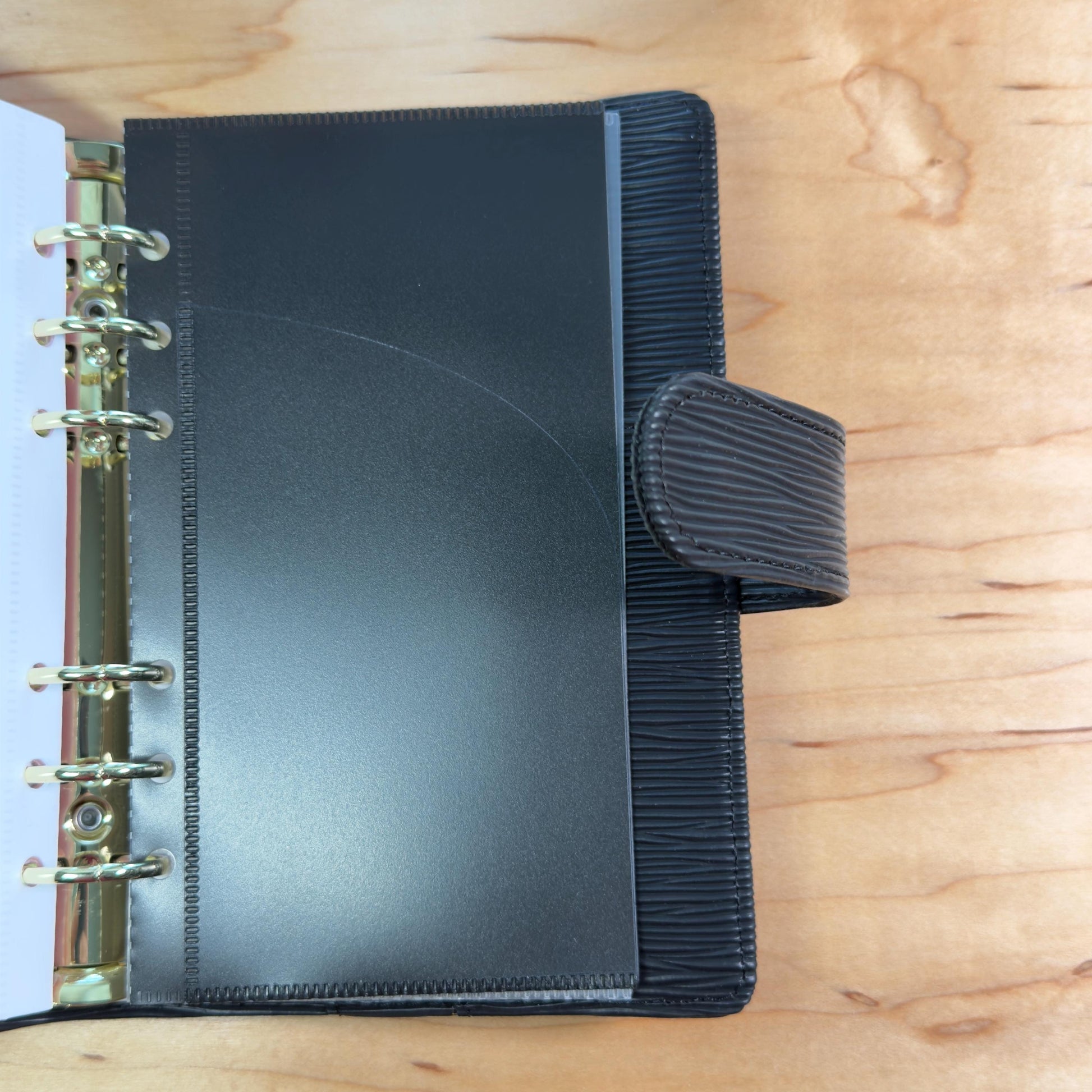 A6 Curved Pocket Envelopes | 2-Pocket Binder Inserts | Set of 6 | Reinforced | 5 Colors |