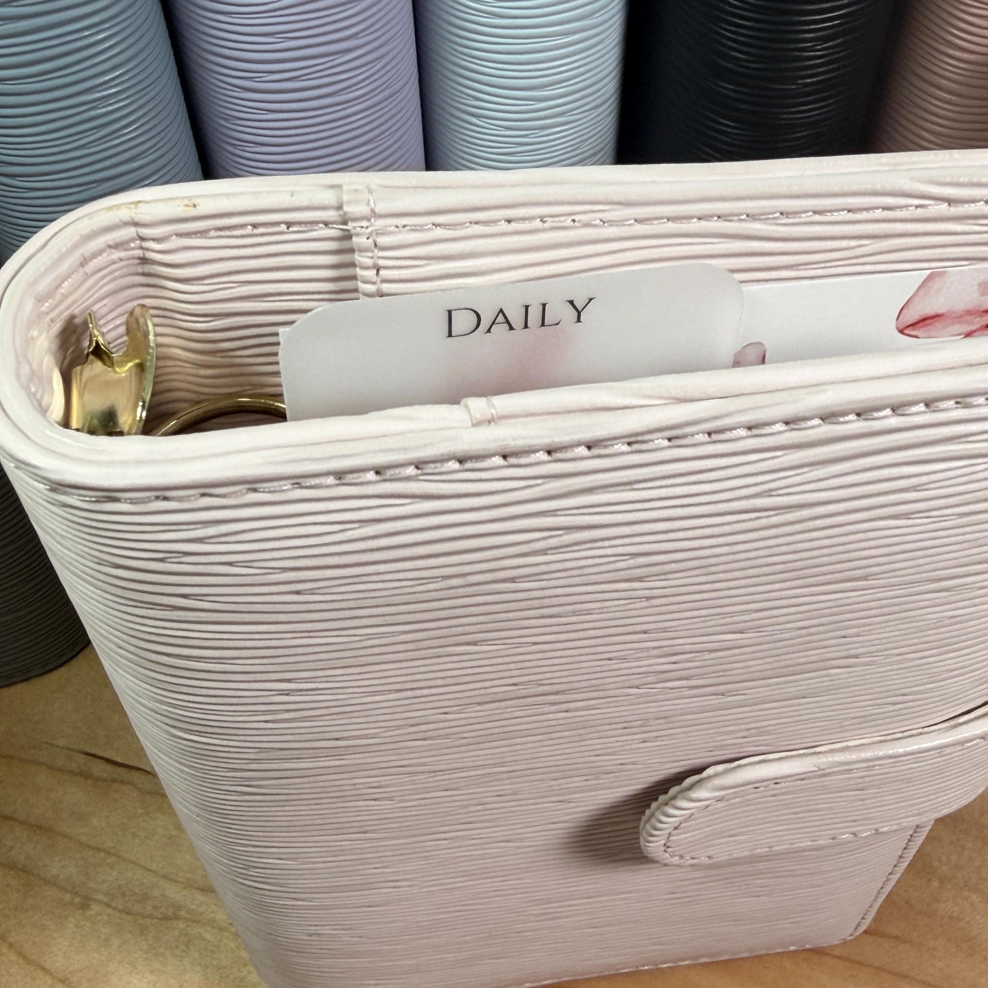 A5 A6 Planner Dividers | Vellum Frosted Matte Binder Tabs for Planning