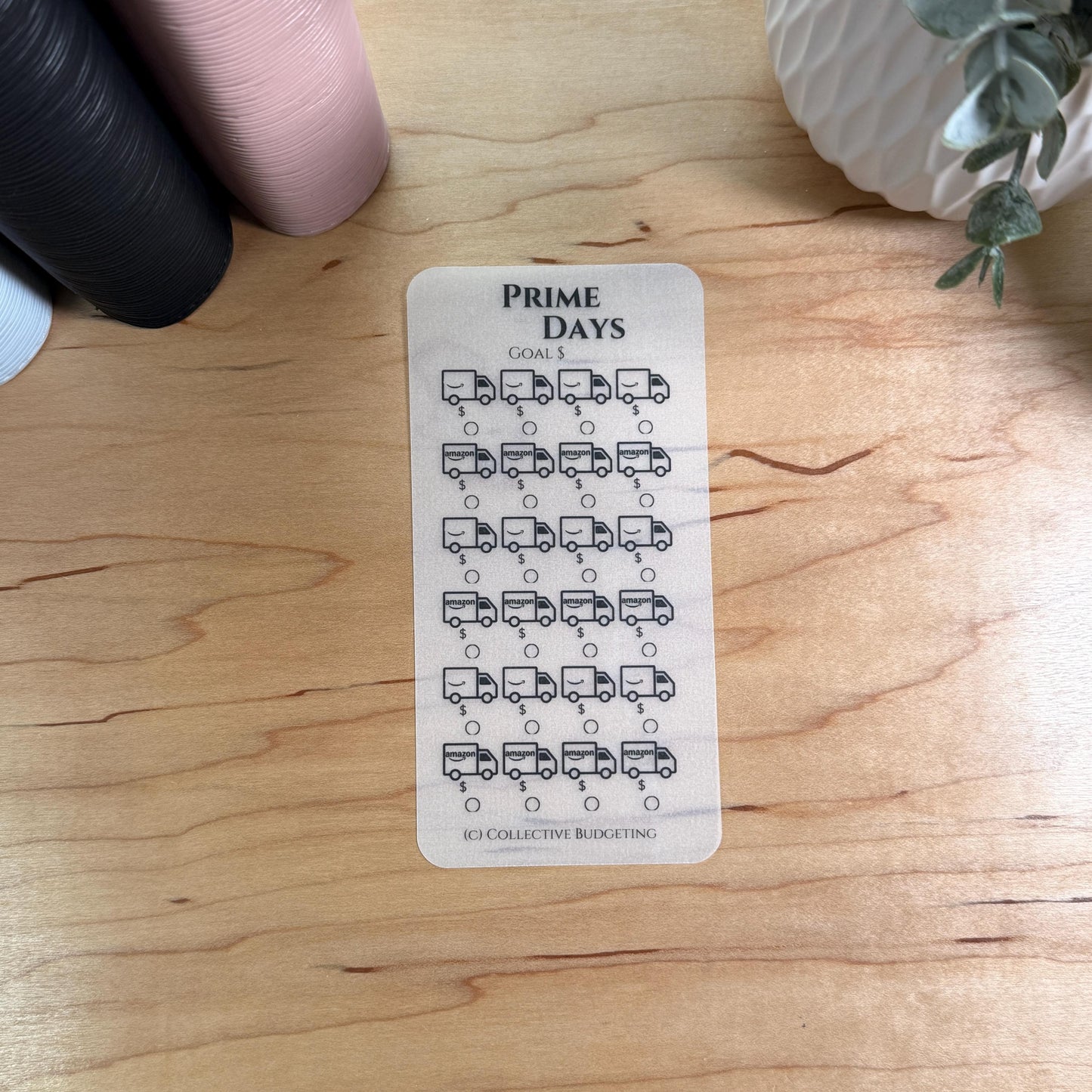 Prime Days Savings Challenge | Amazon Spending Tracker | Cash Stuffing Budget Insert |