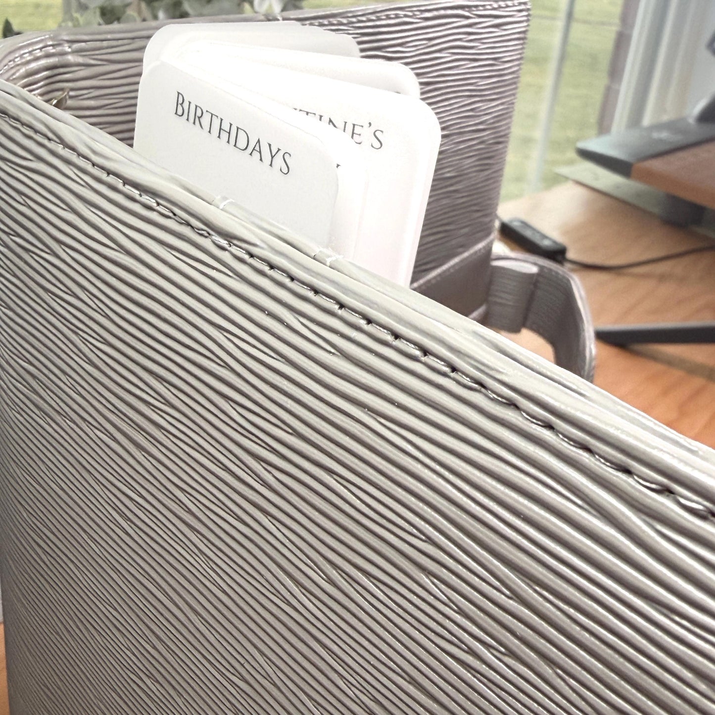 A5 A6 Budget Binder Dividers – Matte Vellum Holiday & Birthday Cash Stuffing Bookmark Tabs