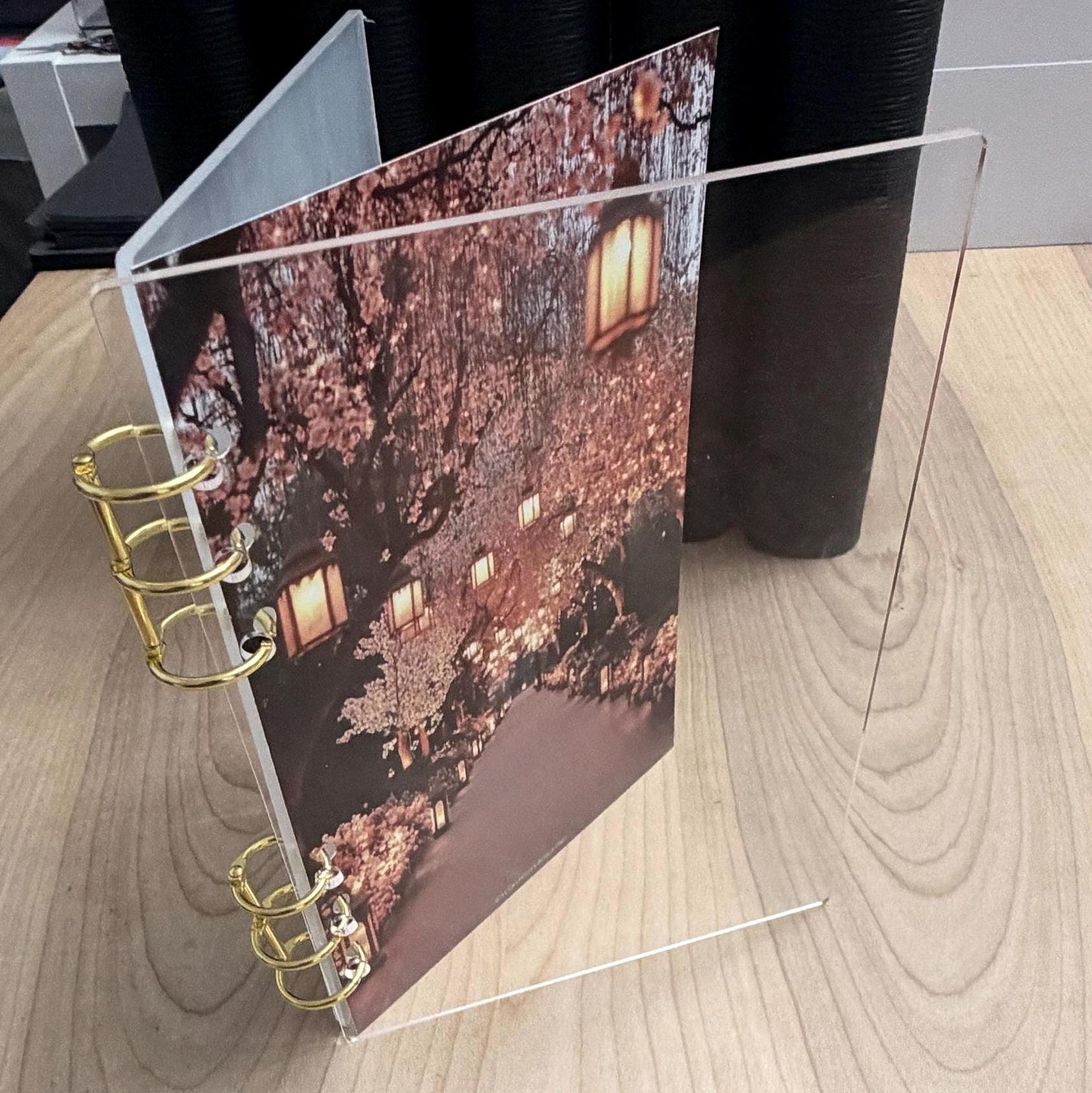 Fluted Acrylic A6/A5 Dashboard | Budget Binder Insert