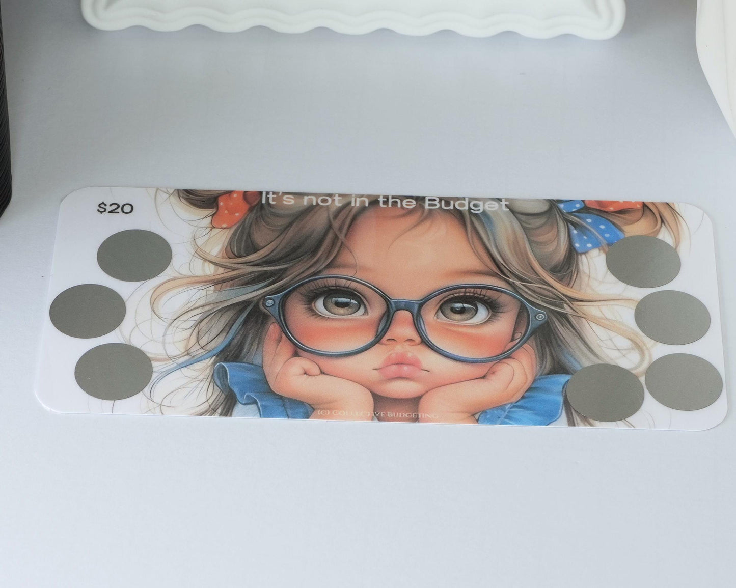It's Not in the Budget Savings Challenge | Laminated Cash Envelope Tracker