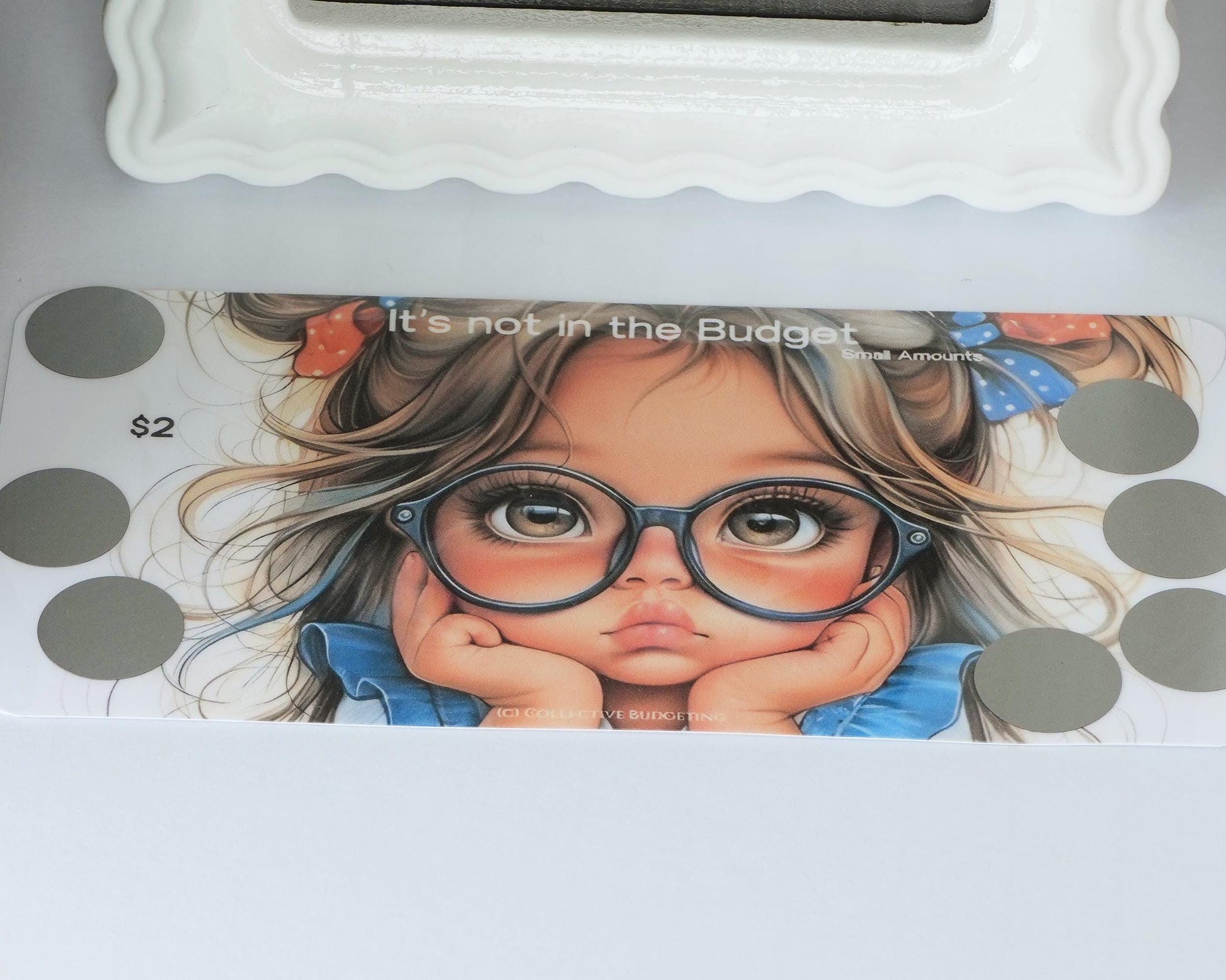 It's Not in the Budget Savings Challenge | Laminated Cash Envelope Tracker