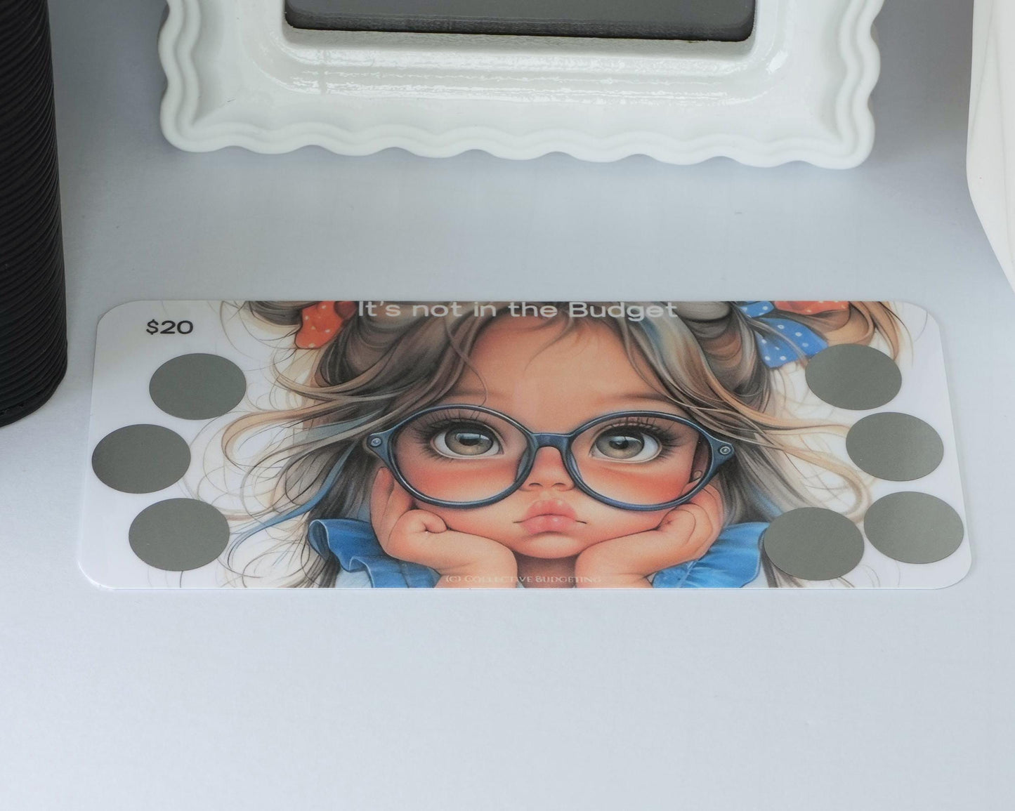 It's Not in the Budget Savings Challenge | Laminated Cash Envelope Tracker