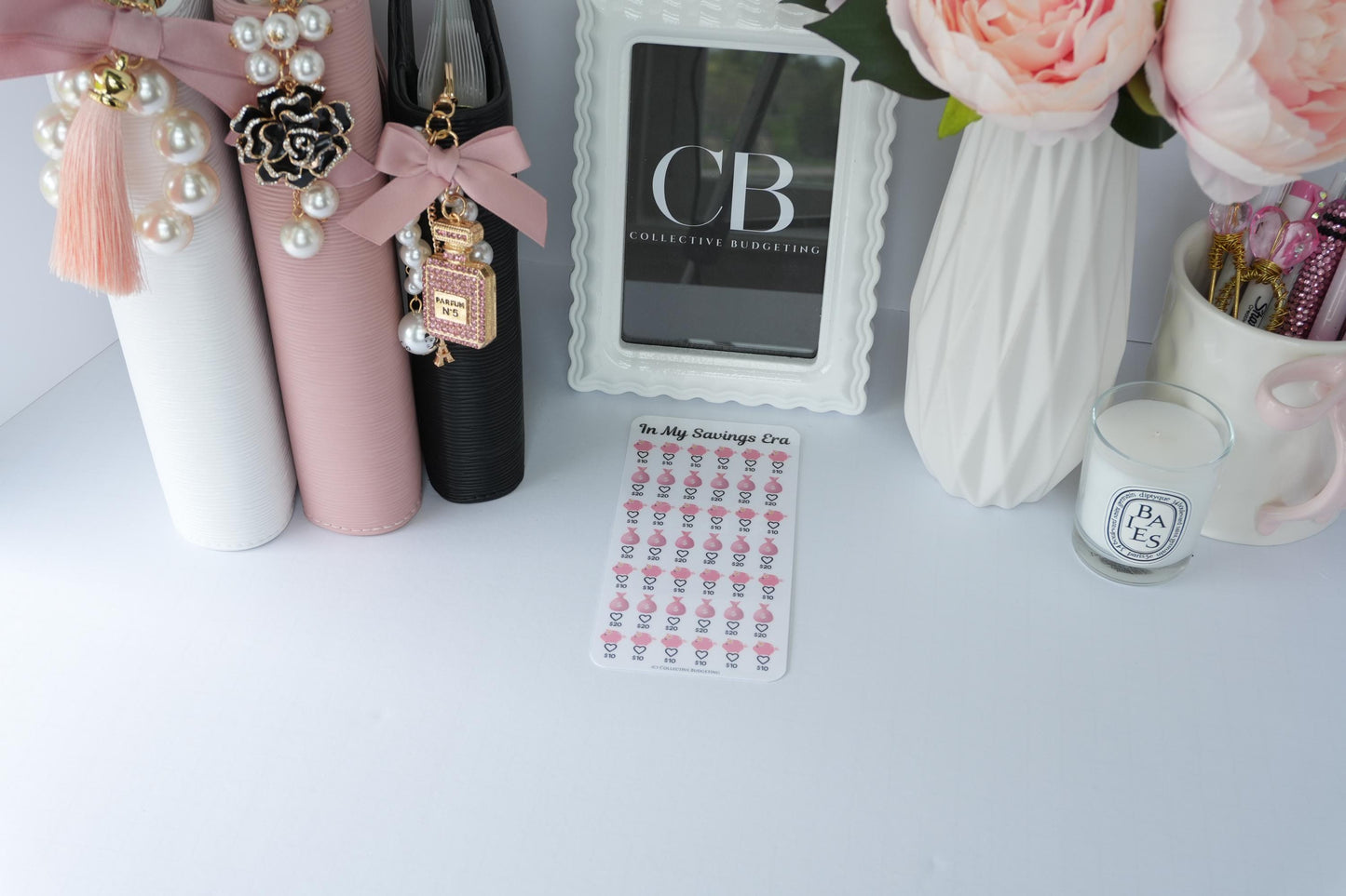 In My Savings Era Savings Challenge | Laminated Reusable Erasable Tracker Card