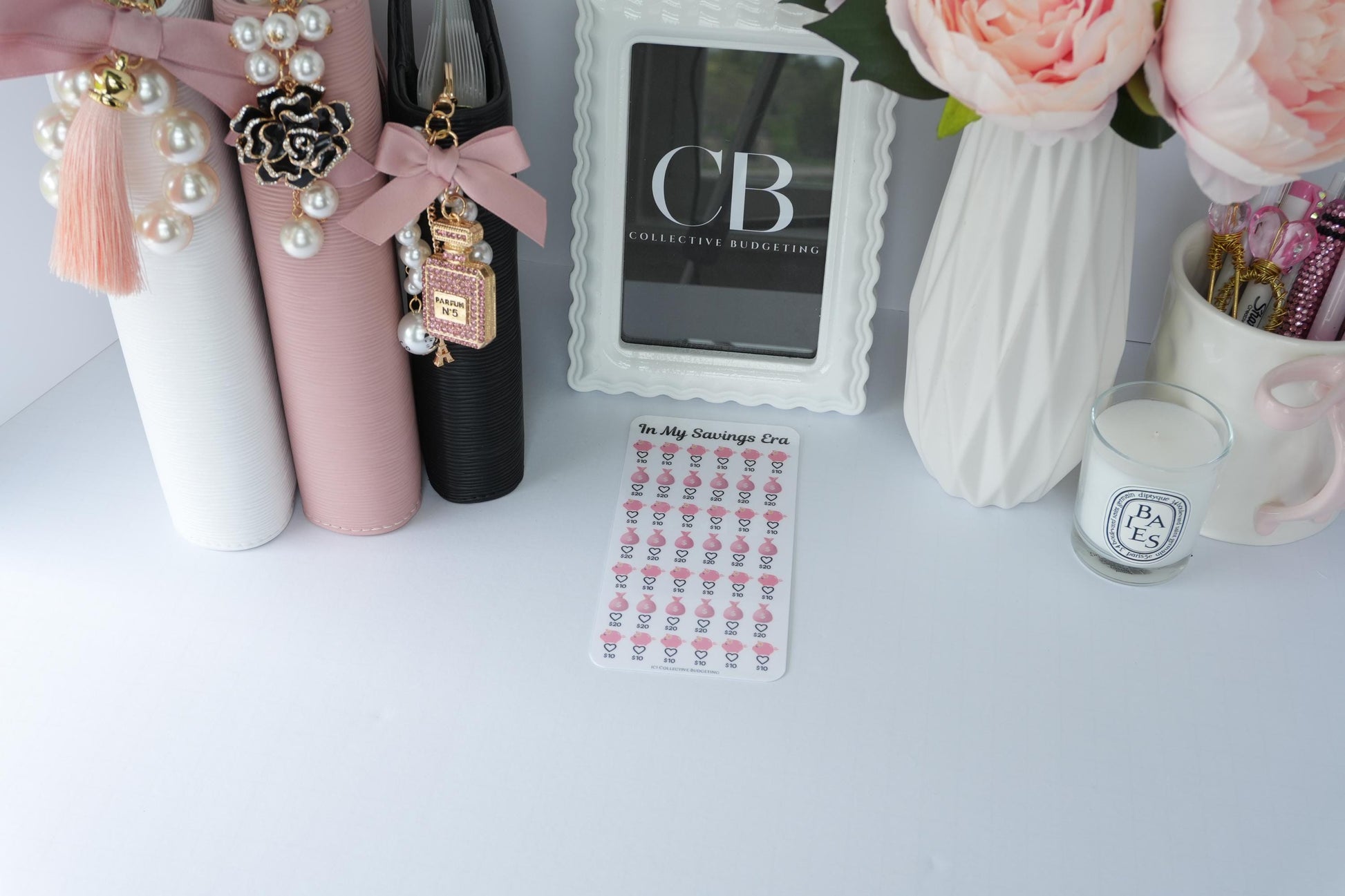 In My Savings Era Savings Challenge | Laminated Reusable Erasable Tracker Card