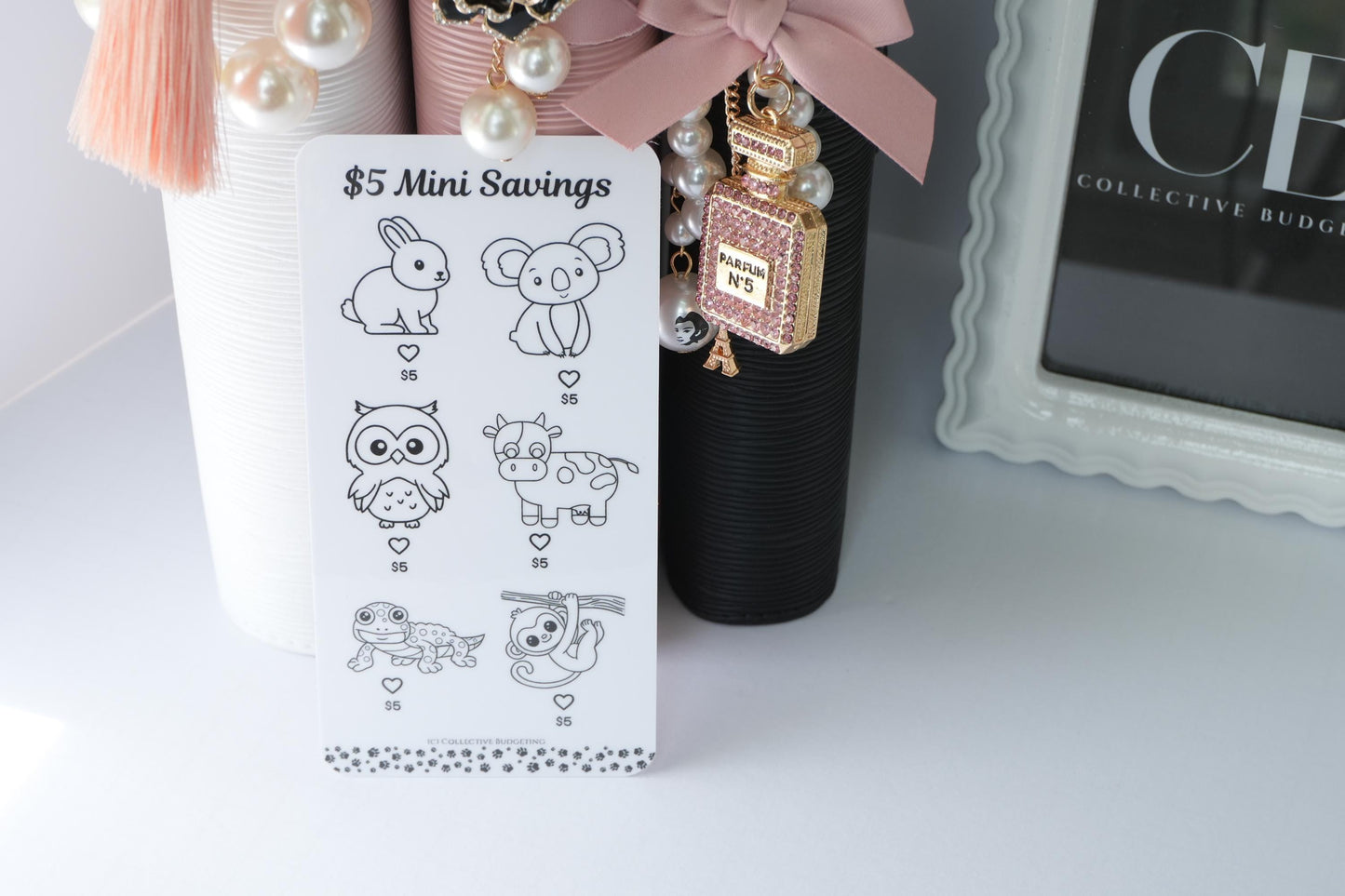 Animal Mini Savings Challenges Set or Individual | Budget Binder Tracker