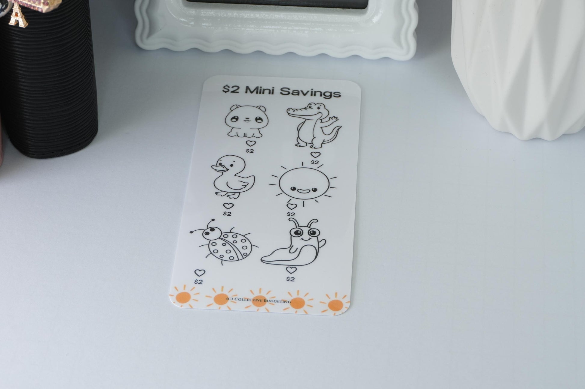 Animal Mini Savings Challenges Set or Individual | Budget Binder Tracker