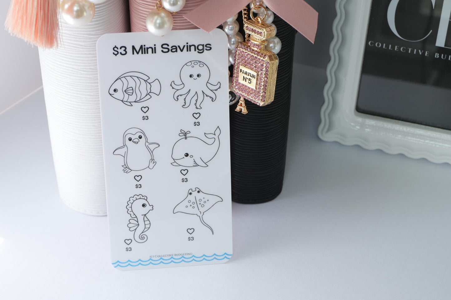 Animal Mini Savings Challenges Set or Individual | Budget Binder Tracker