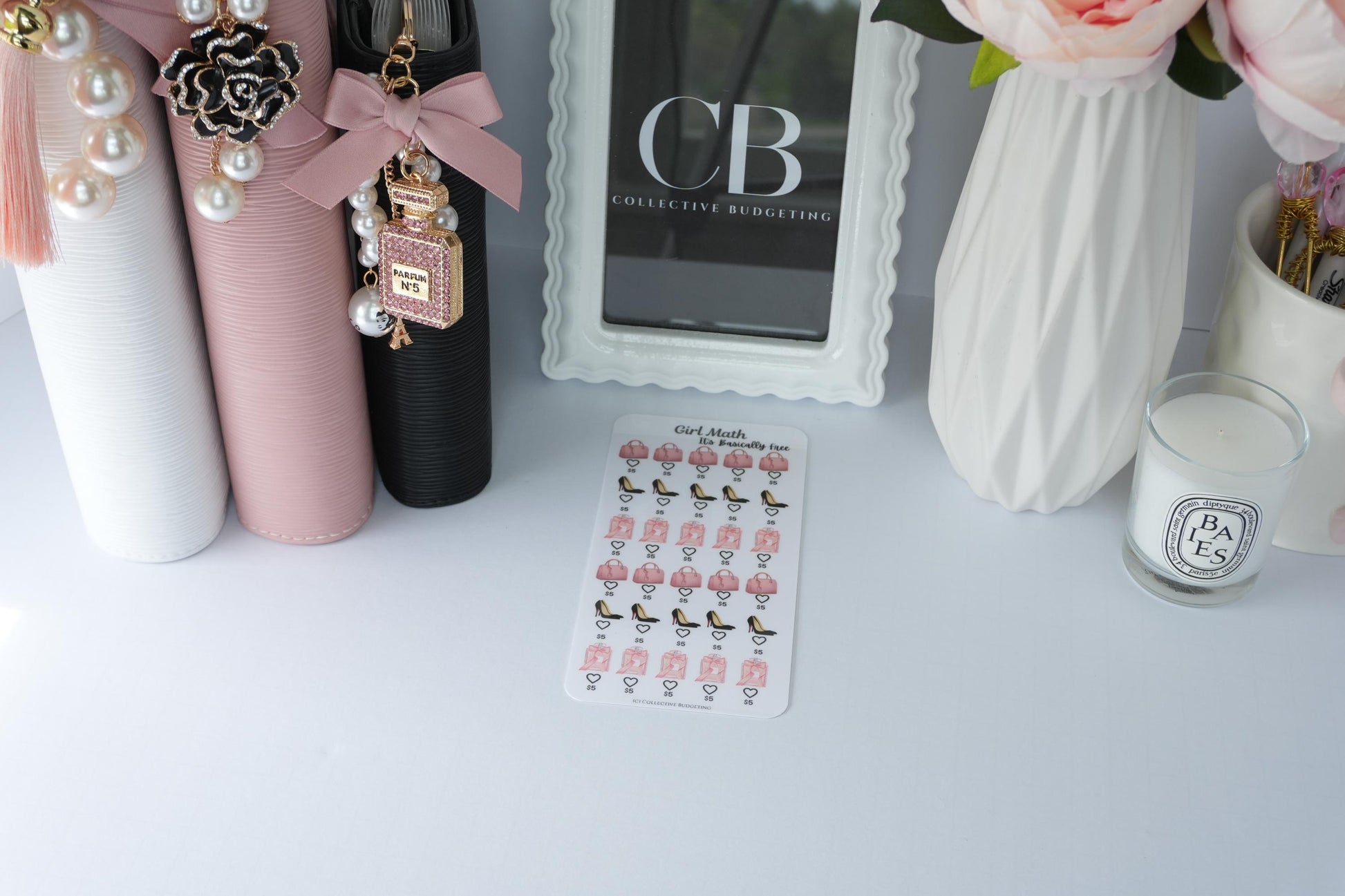 Five Dollar Savings Challenge | Girl Math | Laminated Cash Stuffing Tracker