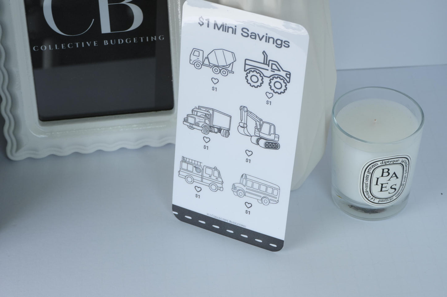 Boys Mini Savings Challenge Cards | Kids Budget Tracker for Binders