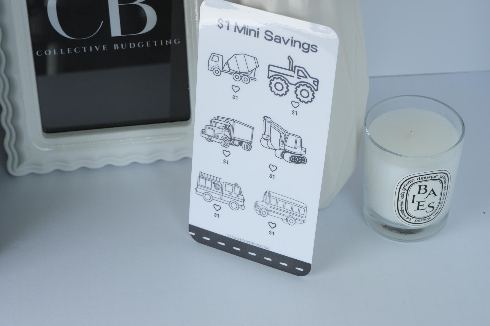 Boys Mini Savings Challenge Cards | Kids Budget Tracker for Binders