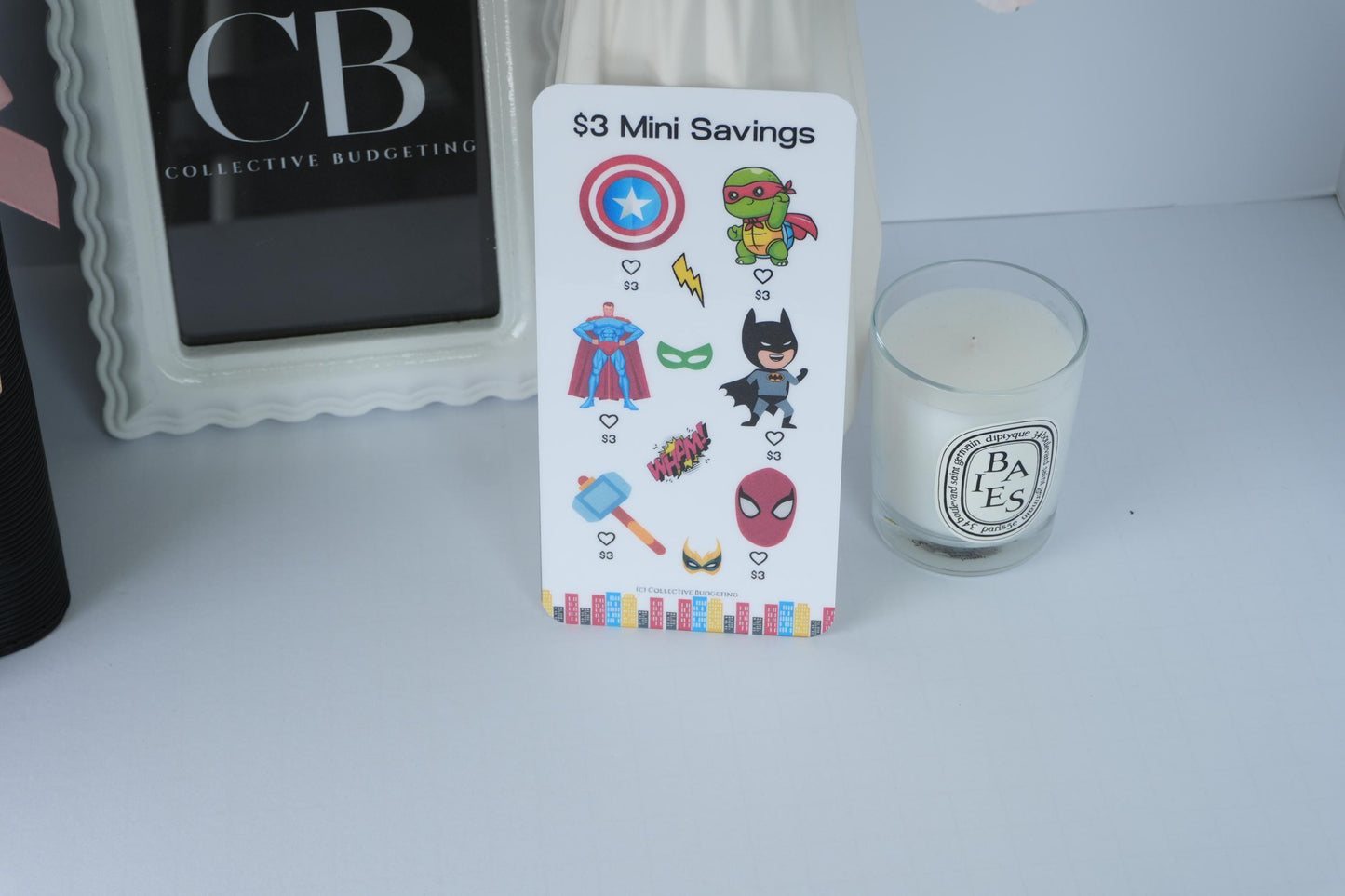 Boys Mini Savings Challenge Cards | Kids Budget Tracker for Binders