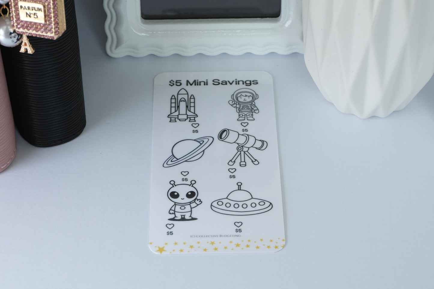 Boys Mini Savings Challenge Cards | Kids Budget Tracker for Binders