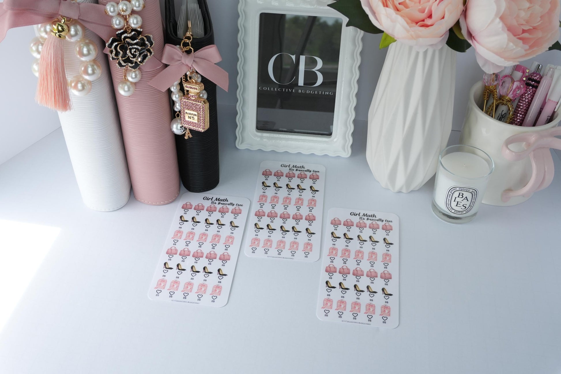 Five Dollar Savings Challenge | Girl Math | Laminated Cash Stuffing Tracker