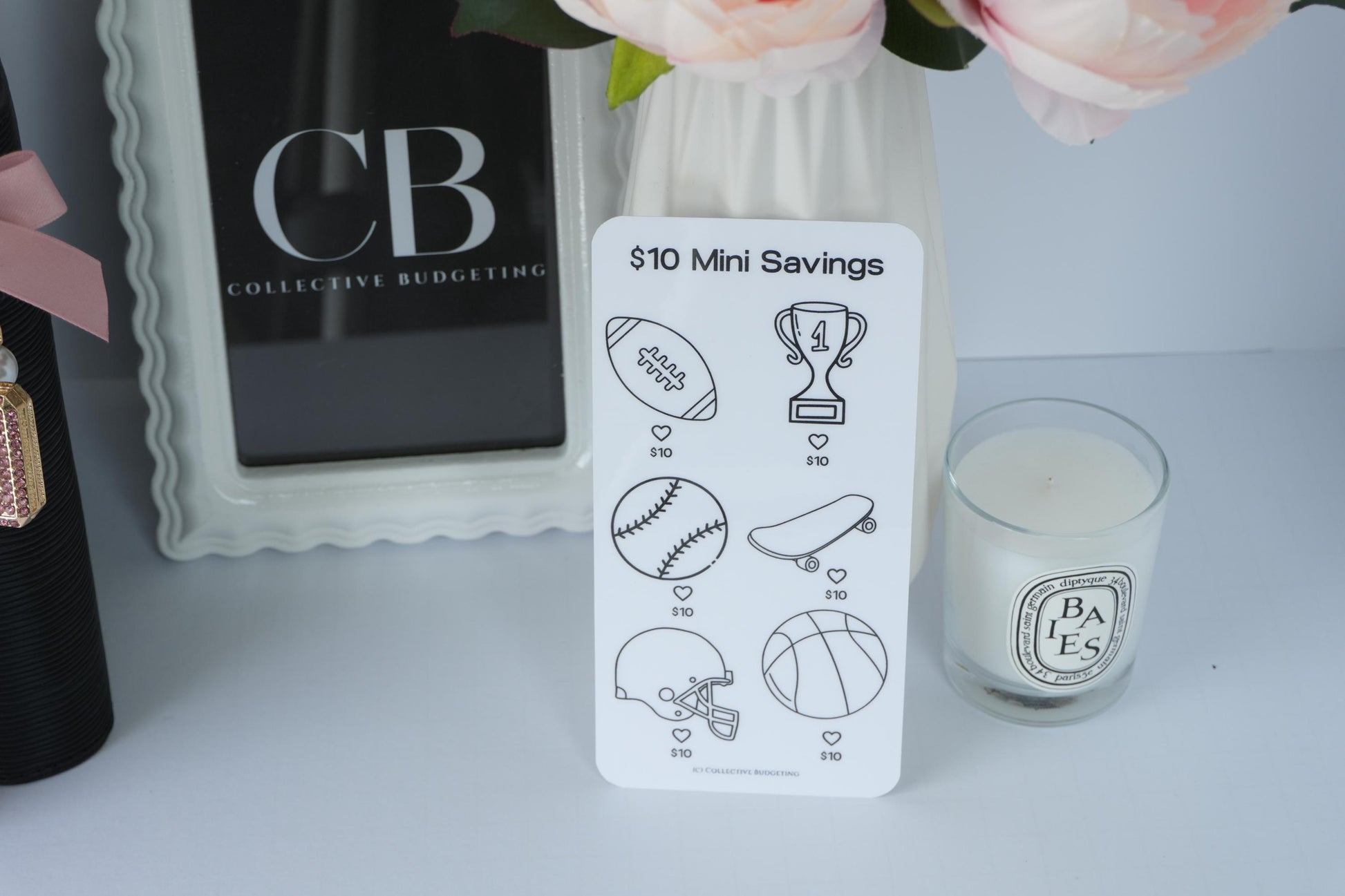 Boys Mini Savings Challenge Cards | Kids Budget Tracker for Binders