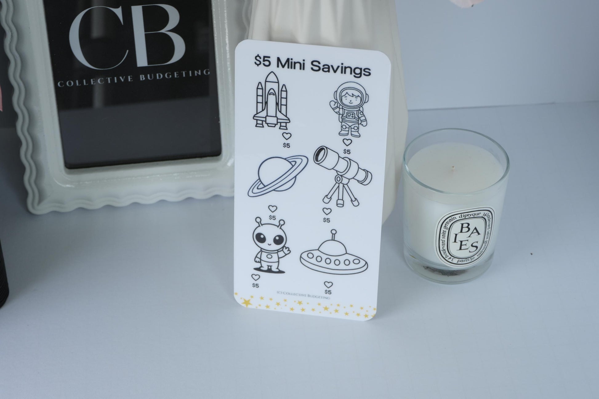 Boys Mini Savings Challenge Cards | Kids Budget Tracker for Binders