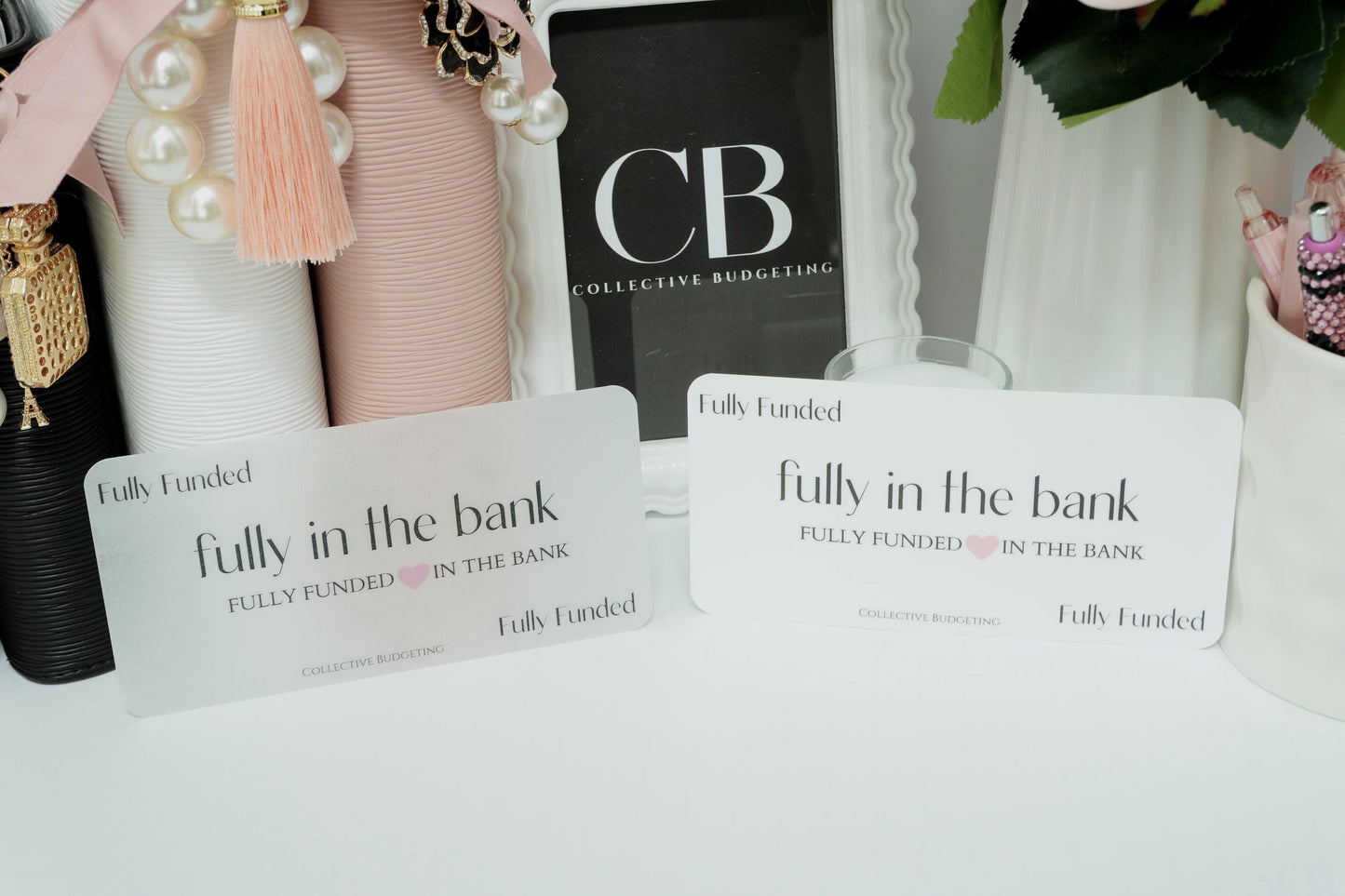 Laminated Denomination Placeholders | Budget Binder Cash Stuffing Cards
