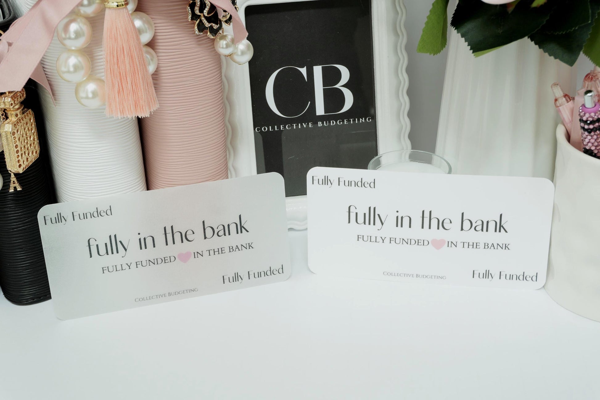 Laminated Denomination Placeholders | Budget Binder Cash Stuffing Cards