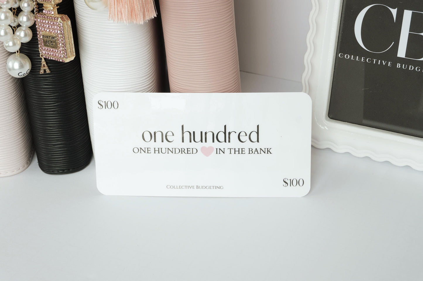 Laminated Denomination Placeholders | Budget Binder Cash Stuffing Cards