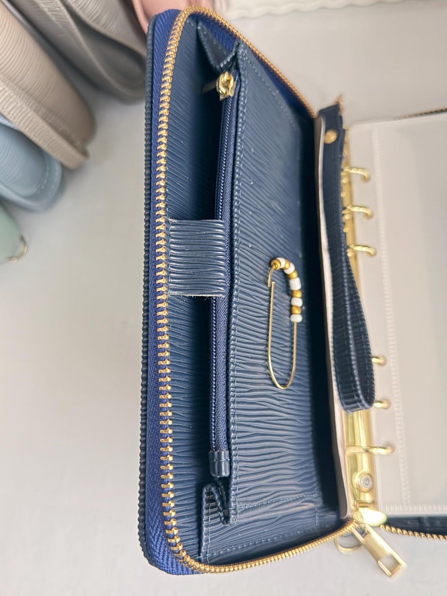A6 Zippy Binder Bundle | A6 Wallet with Cash Envelopes and a Custom Paperclip